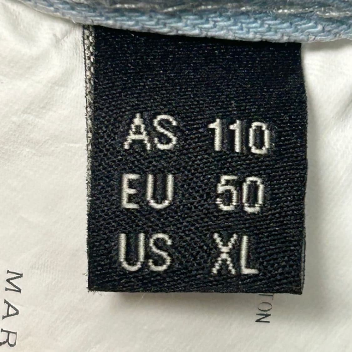 [새상품] Martin Plan 아이스 블루 스트레이트 데님 팬츠 XL 상품이미지4