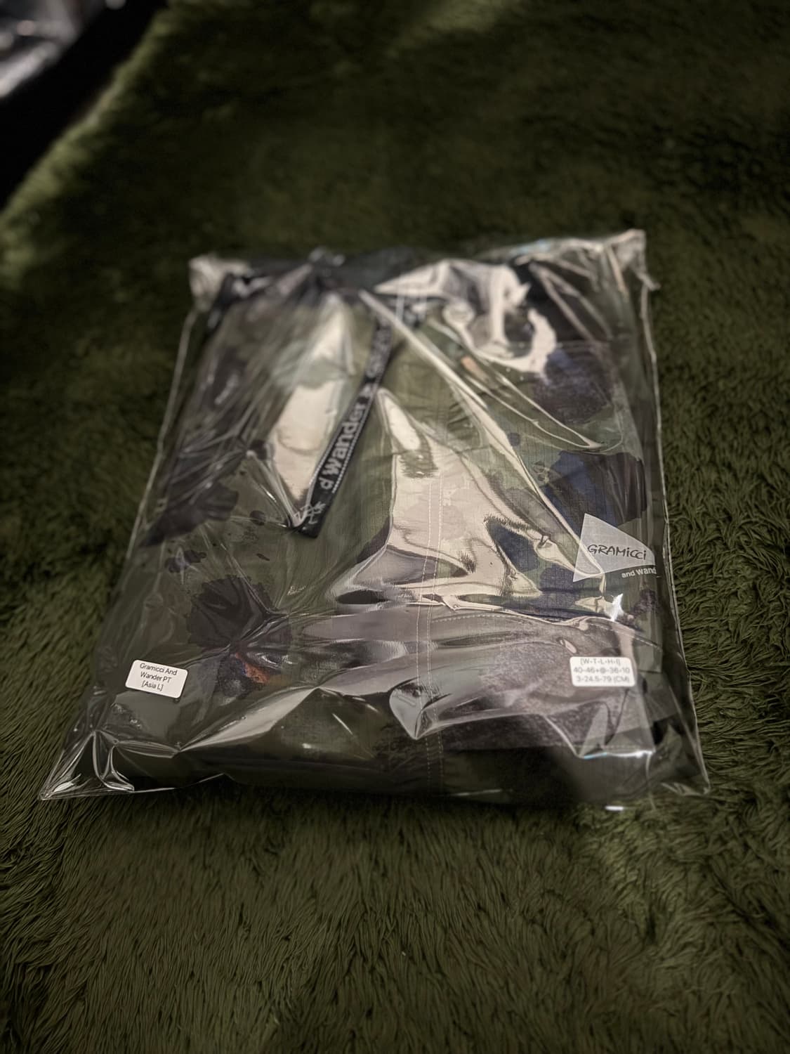 [Asia L] 그라미치 X 앤드원더 콜라보 립스탑 보이저 카고 팬츠 상품이미지10