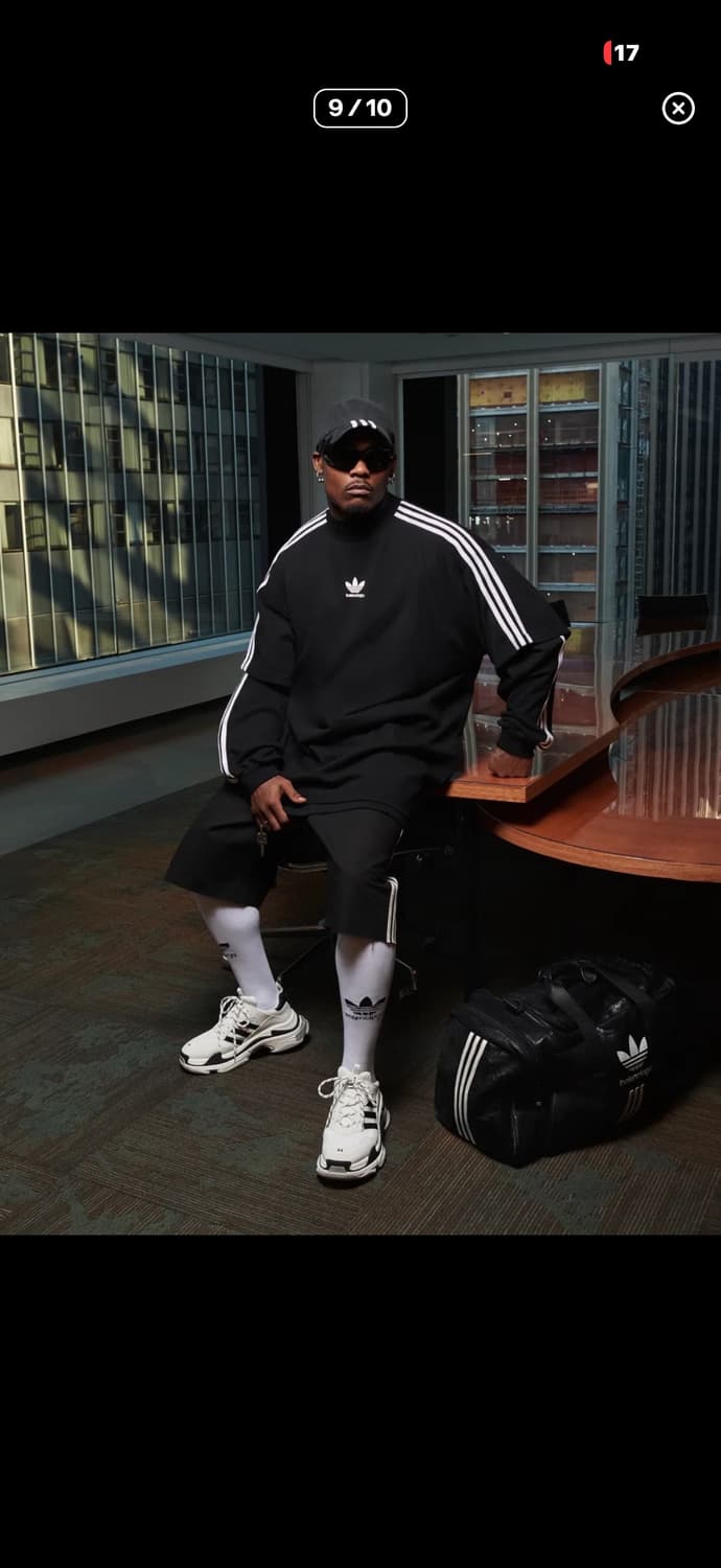 발렌시아가 아디다스 GYM 백 상품이미지3