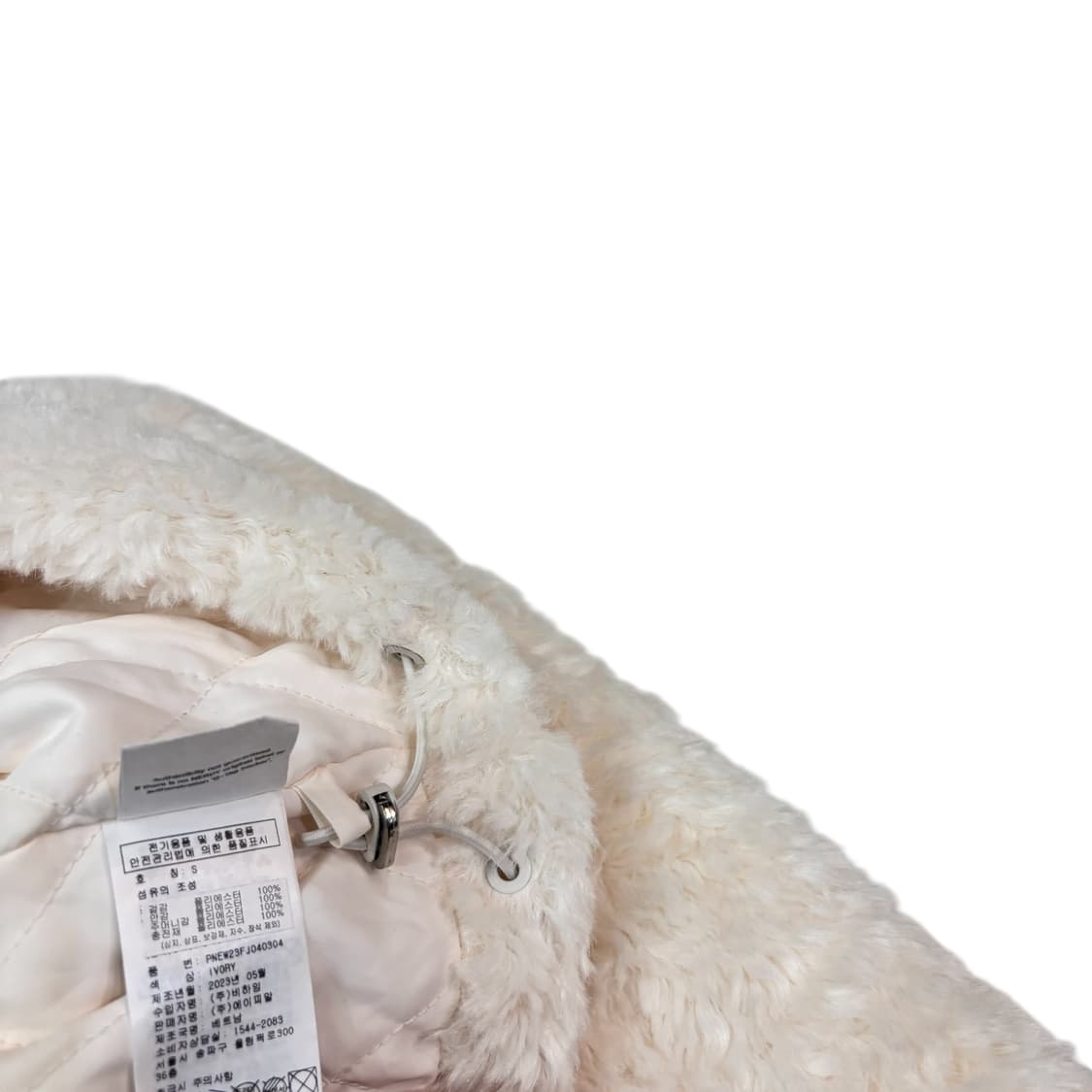 널디 크롭 퍼 자켓 상품이미지4