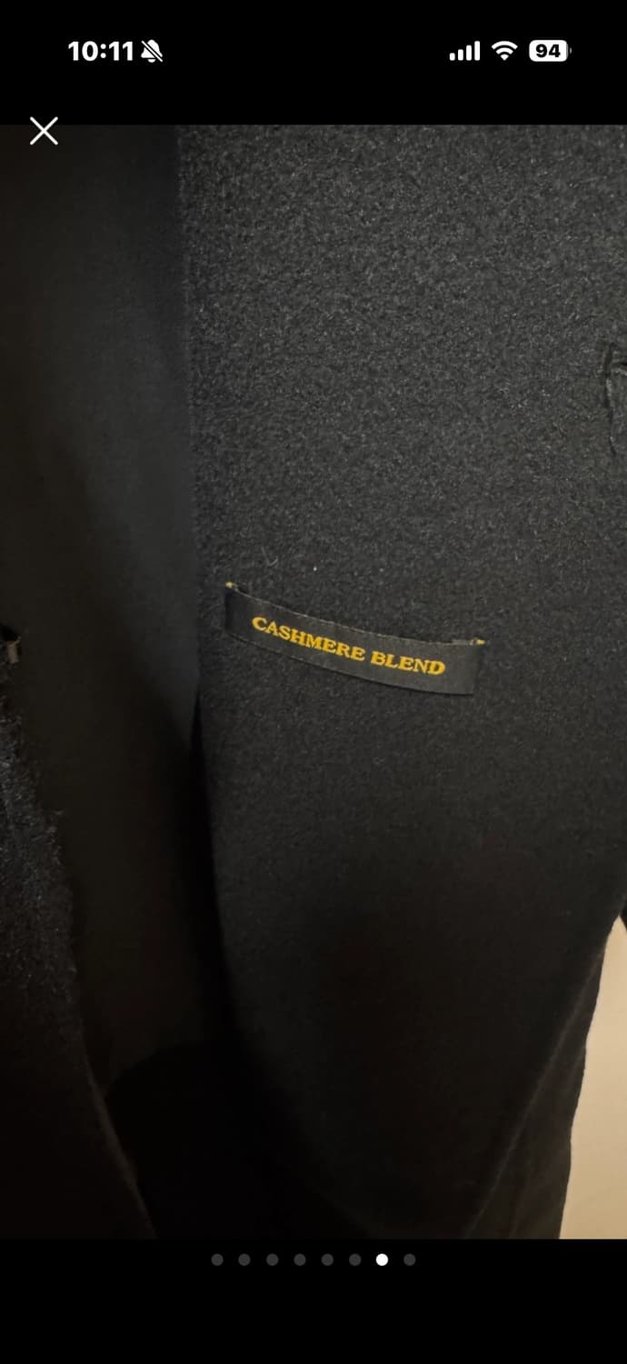 쉬즈미스 울 캐시미어 코트 55사이즈 상품이미지7