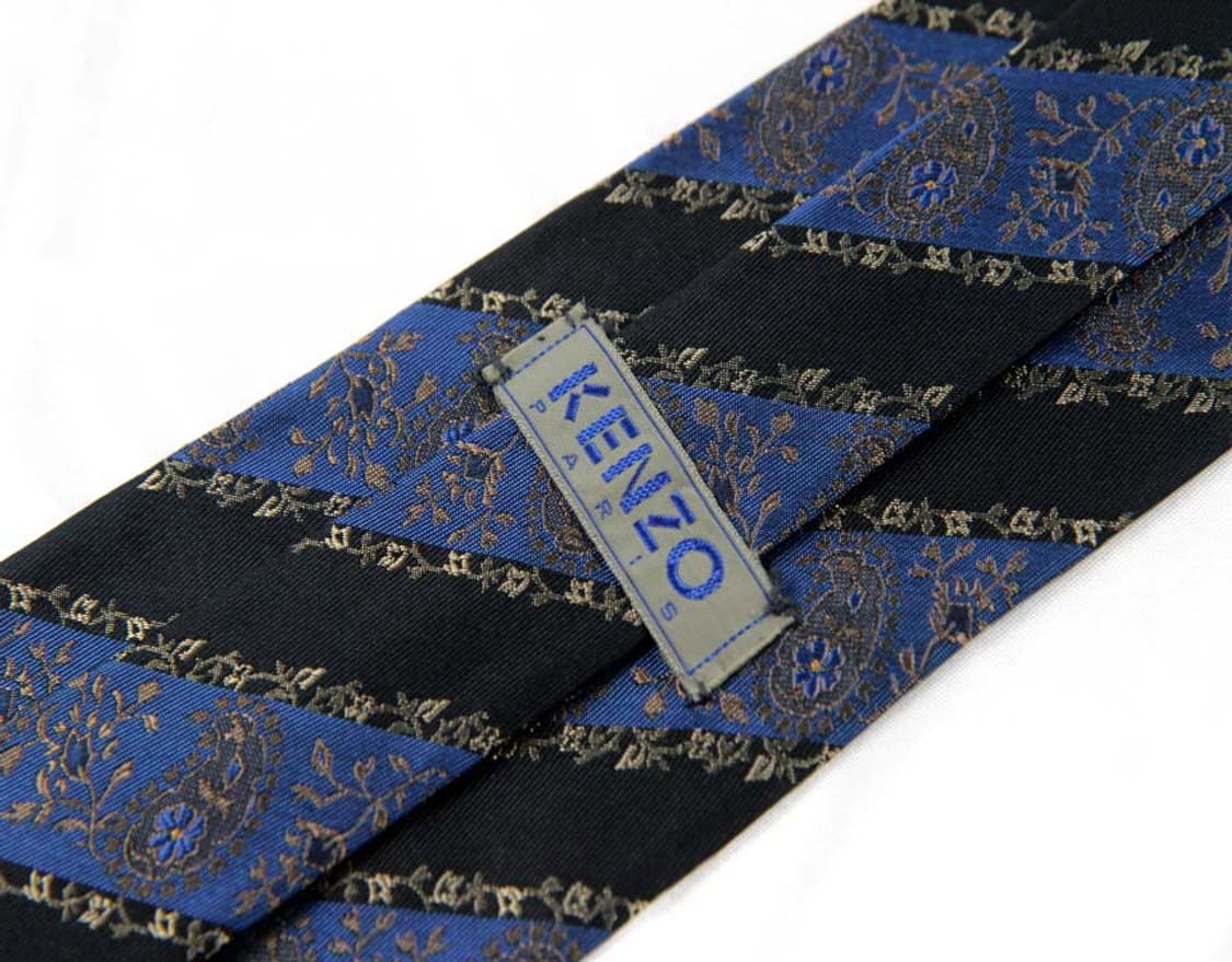 겐죠 8.2cm A등급 페이즐리 남자 명품 넥타이 상품이미지3