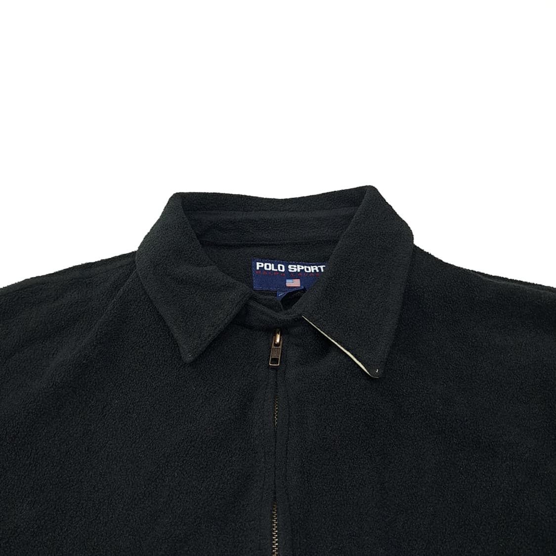 CL045 L 폴로 스포츠 90s Made in USA 오리지널 블랙  상품이미지2