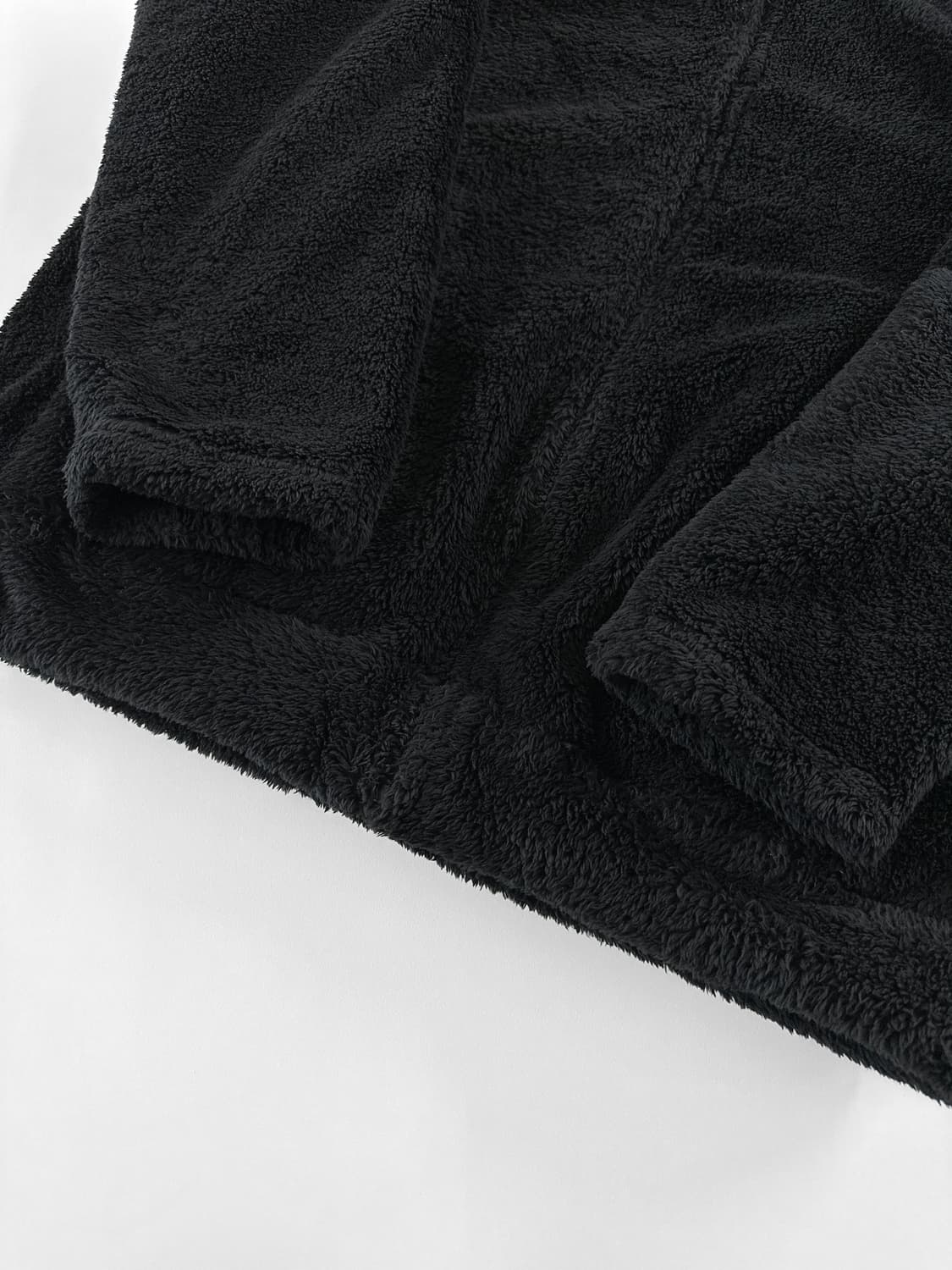 요지 야마모토 리빙 블랙 플리스 자켓 상품이미지7