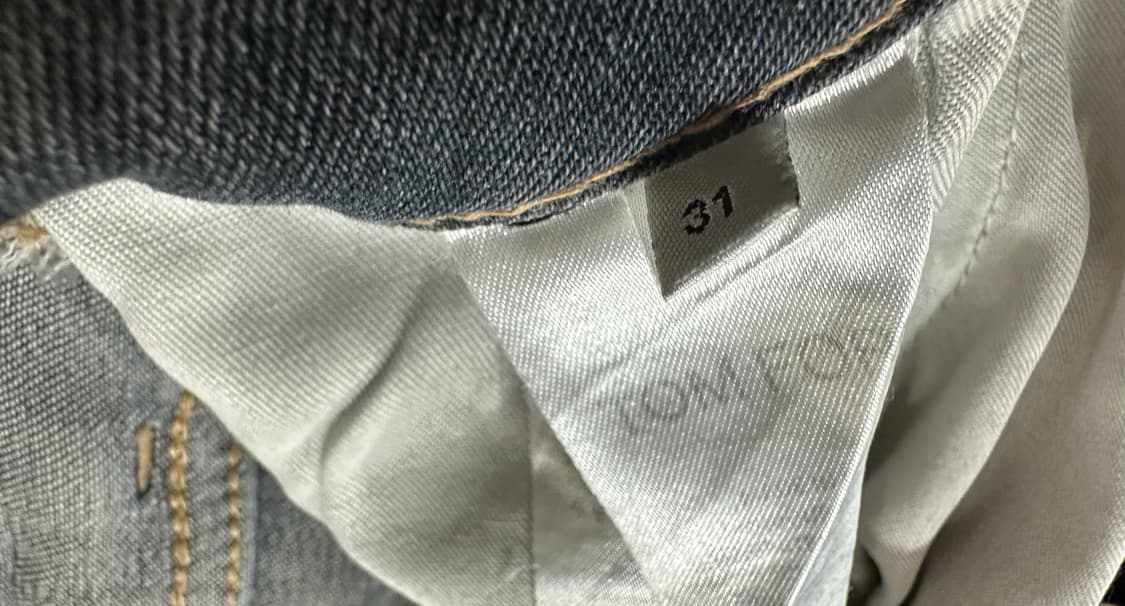 톰포드 그레이 데님 팬츠 슬림핏 31 상품이미지5