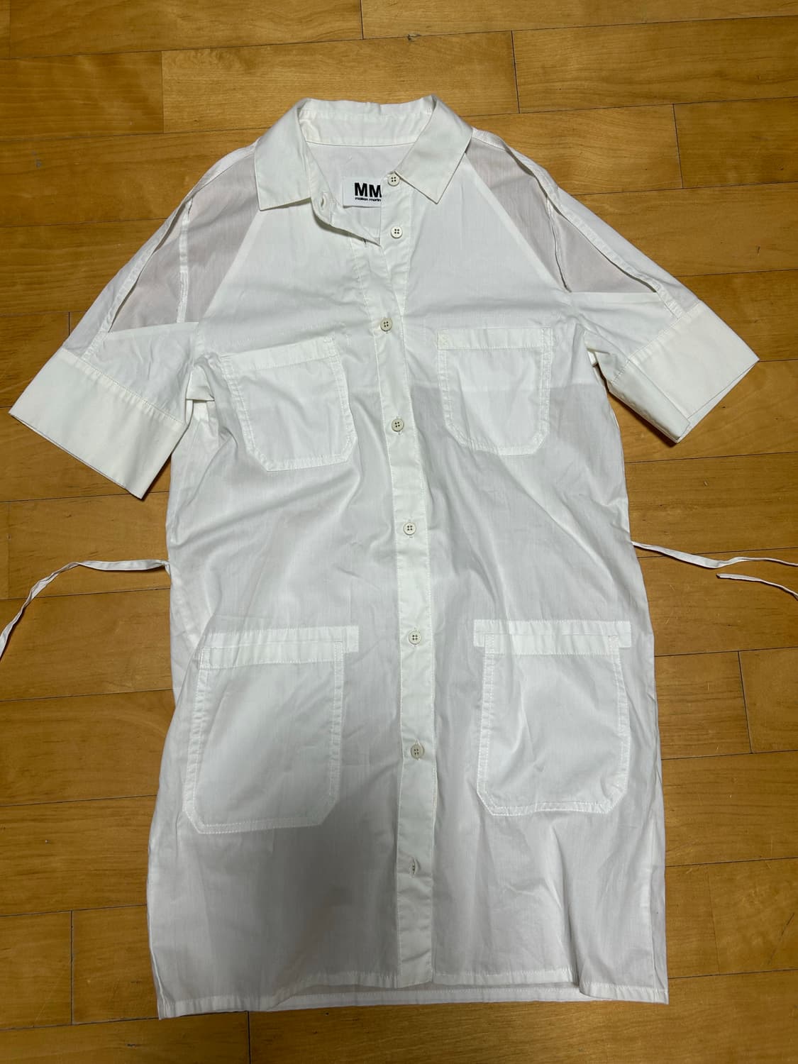 메종 마틴 마르지엘라 셔츠 원피스 상품이미지1