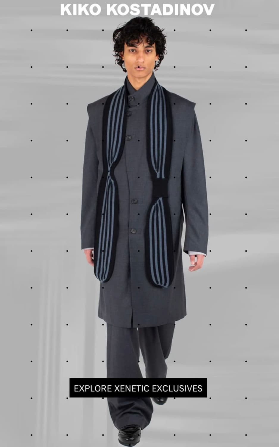 [50] 키코 코스타디노브 나빈 롱 블레이저 코트 상품이미지4