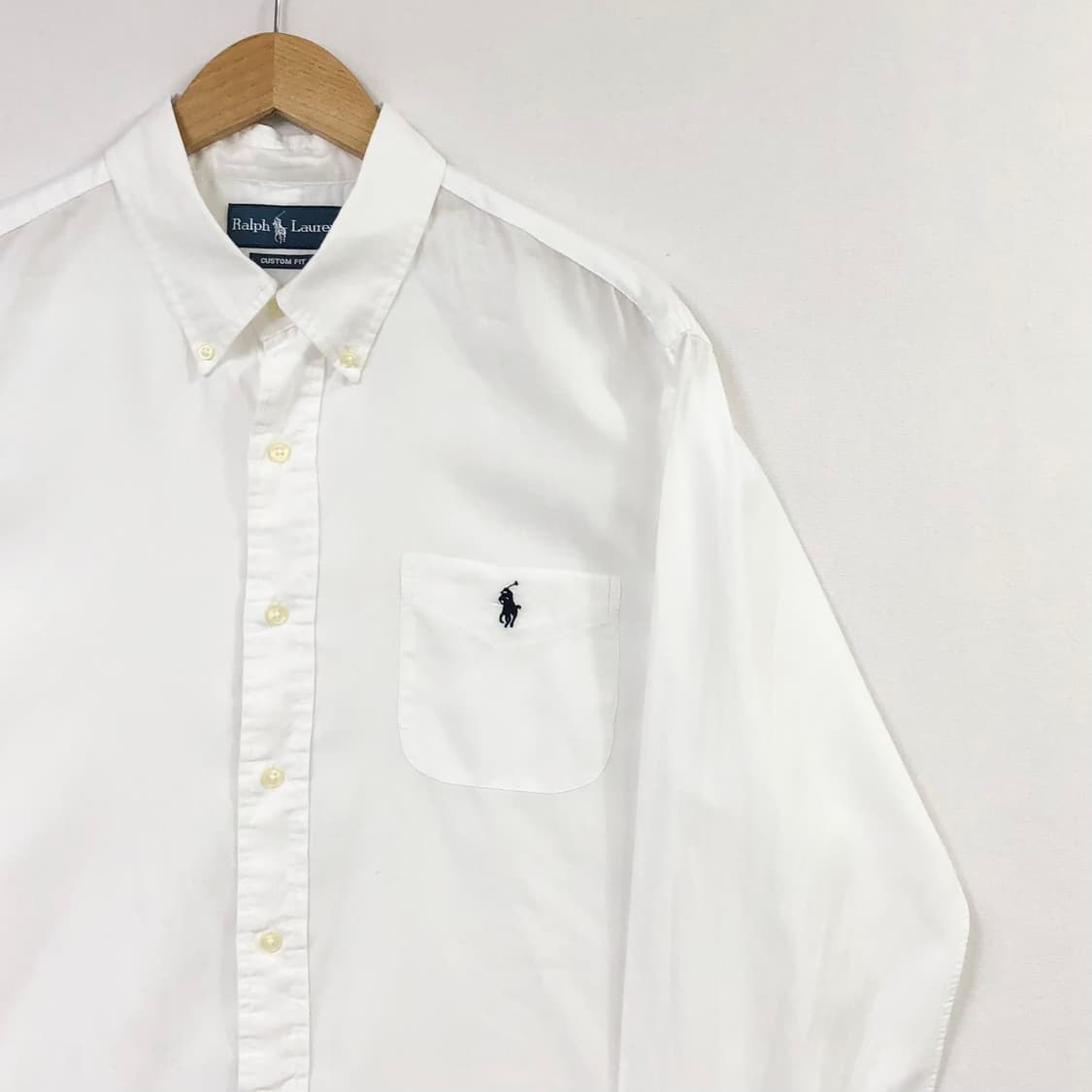 XL 폴로 화이트 셔츠 상품이미지1
