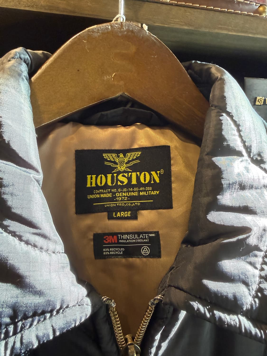 휴스턴 베트남 수베니어 퀼팅자켓 L(XL) 상품이미지7