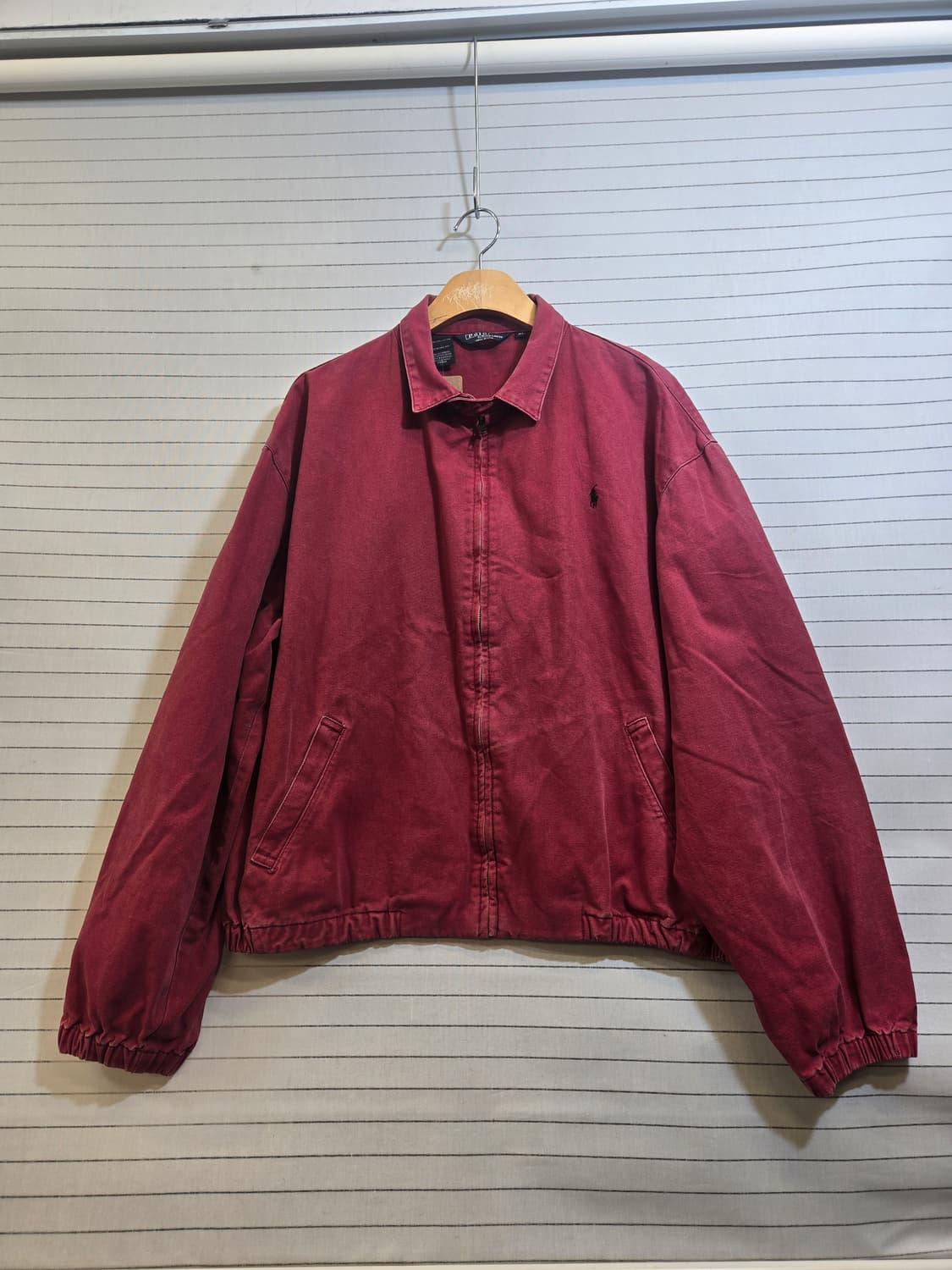 폴로 랄프로렌 레드 블루종자켓 상품이미지1