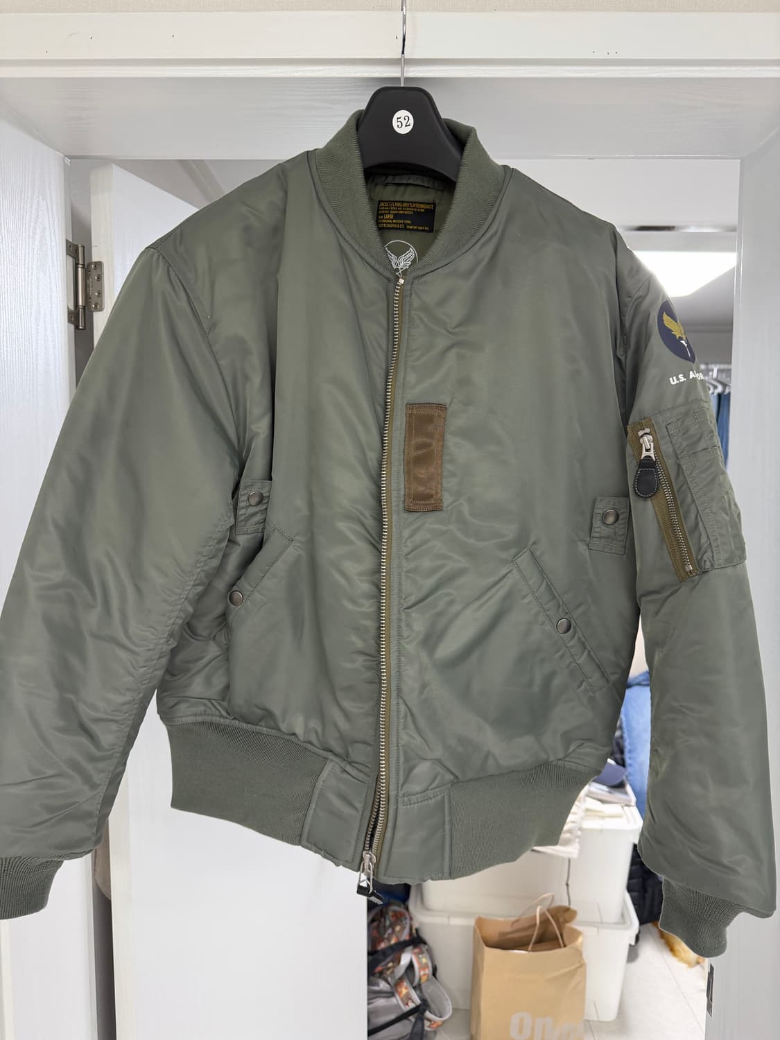 아웃스탠딩 10주년ma-1 L사이즈 상품이미지1