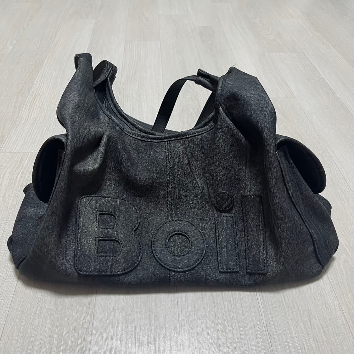 보일테일 메간 백(WASHED BLACK) 상품이미지2