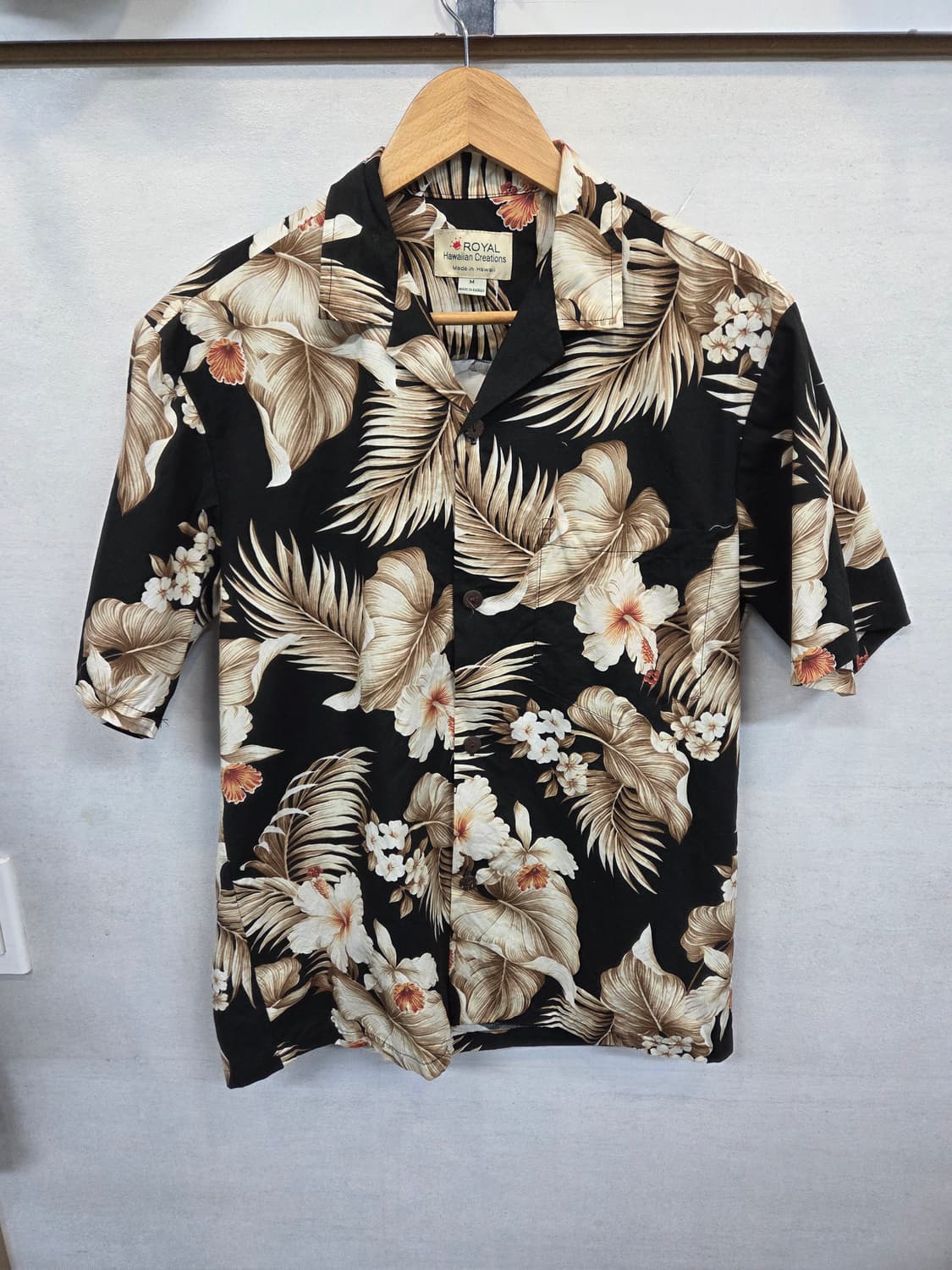 빈티지 로얄 하와이안 크리에이션 셔츠반팔 m 상품이미지1