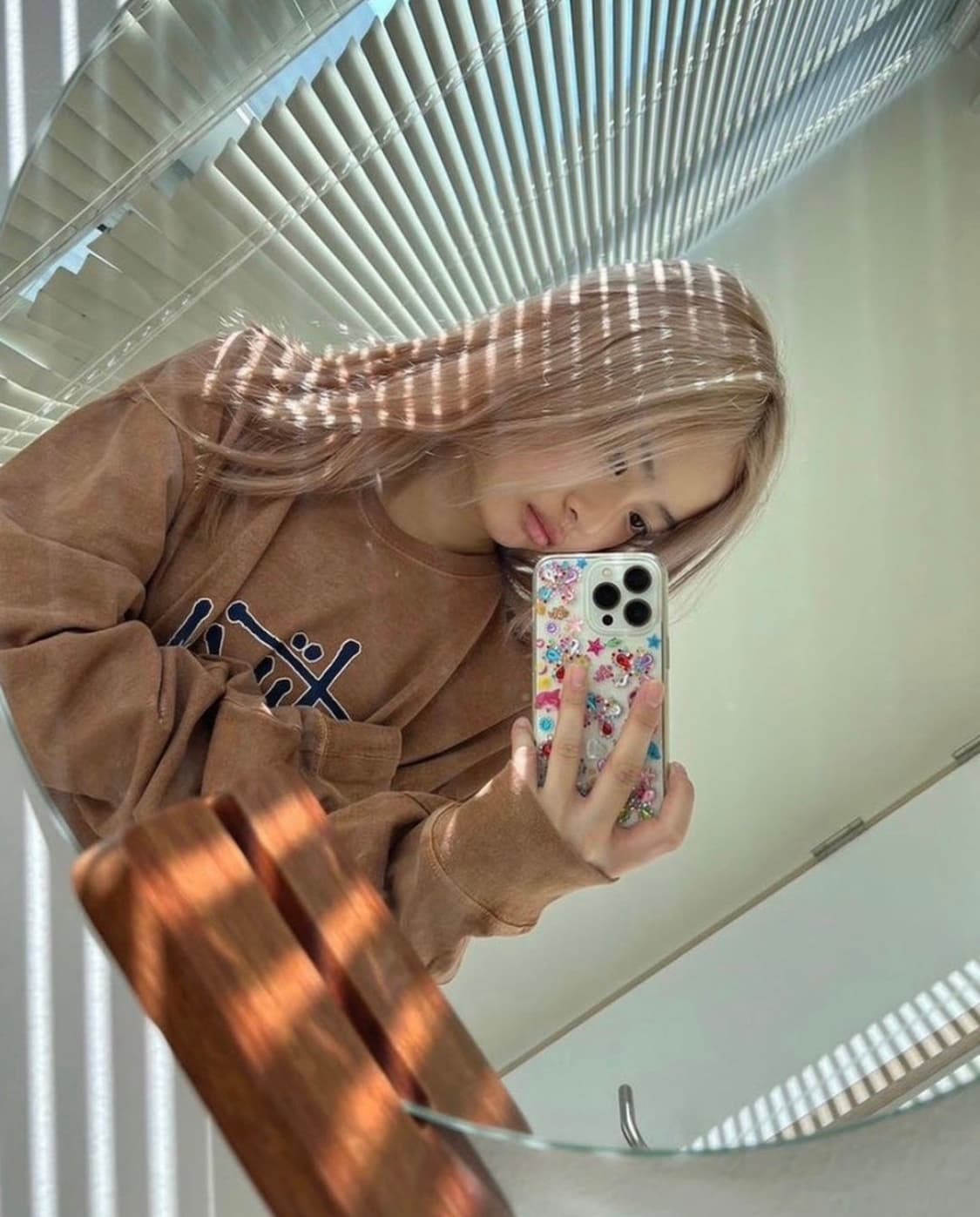 스투시 아웃라인 피그먼트 다이드 롱슬리브 티셔츠 아몬드 상품이미지6