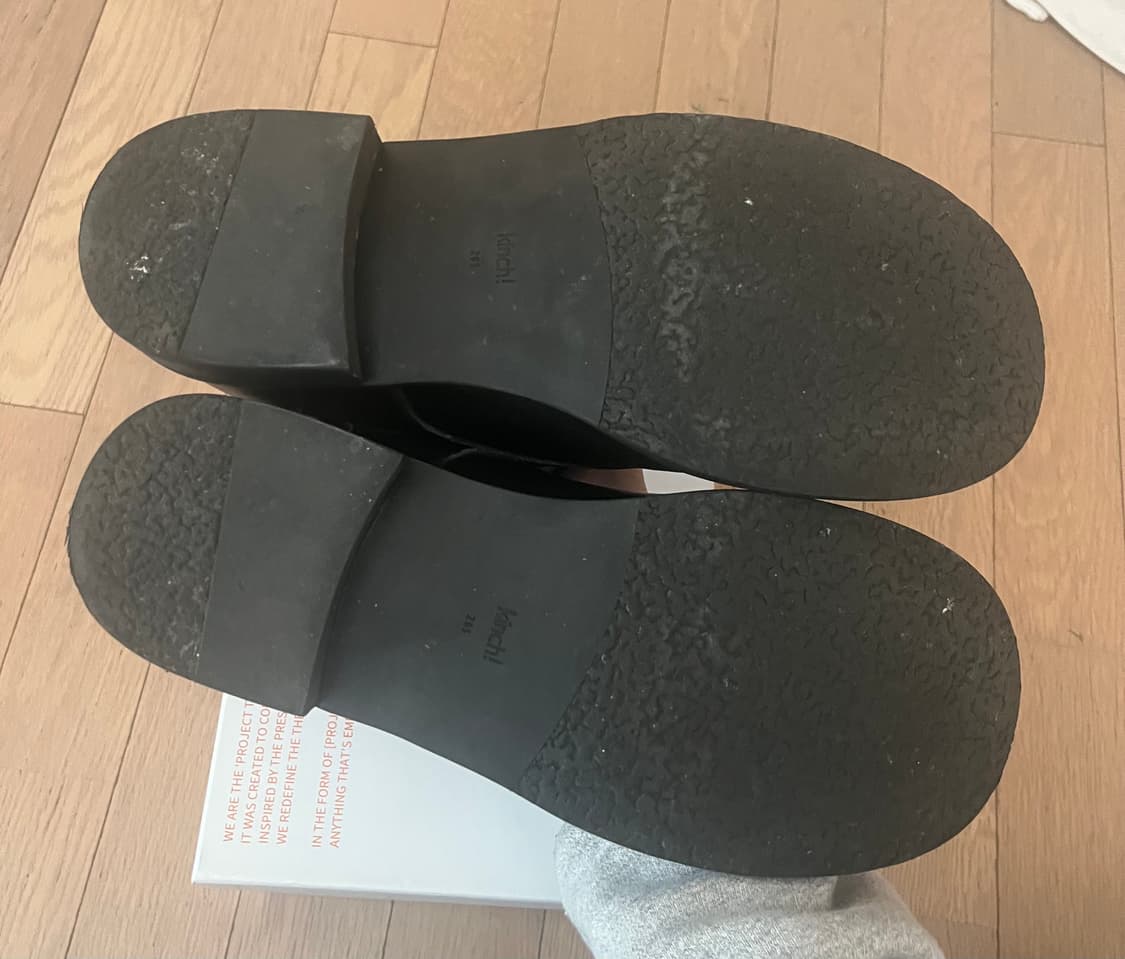 킨치 미스태이크프로젝트 enter 블랙 더비 슈즈 상품이미지7