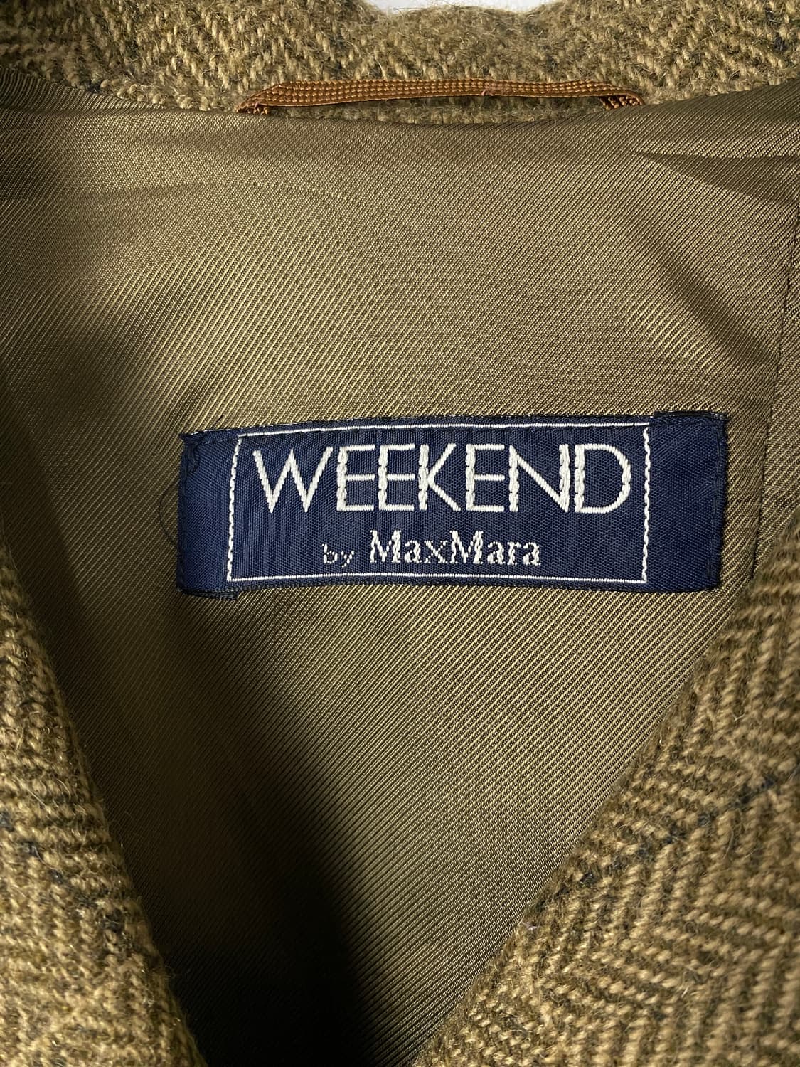 빈티지 MAX MARA WEEKEND LINE 트위드 울 자켓 상품이미지9