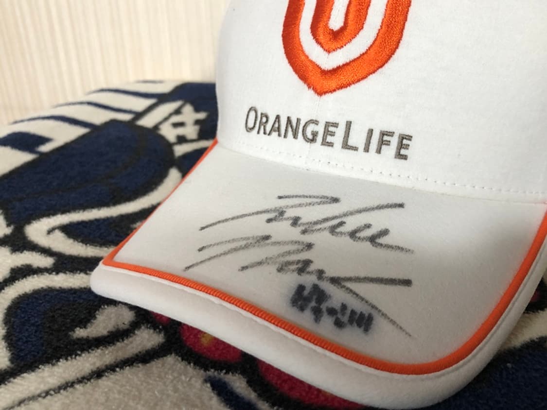 2018 오렌지라이프 챔피언트로피 골프모자/박인비프로 싸인모자 상품이미지5