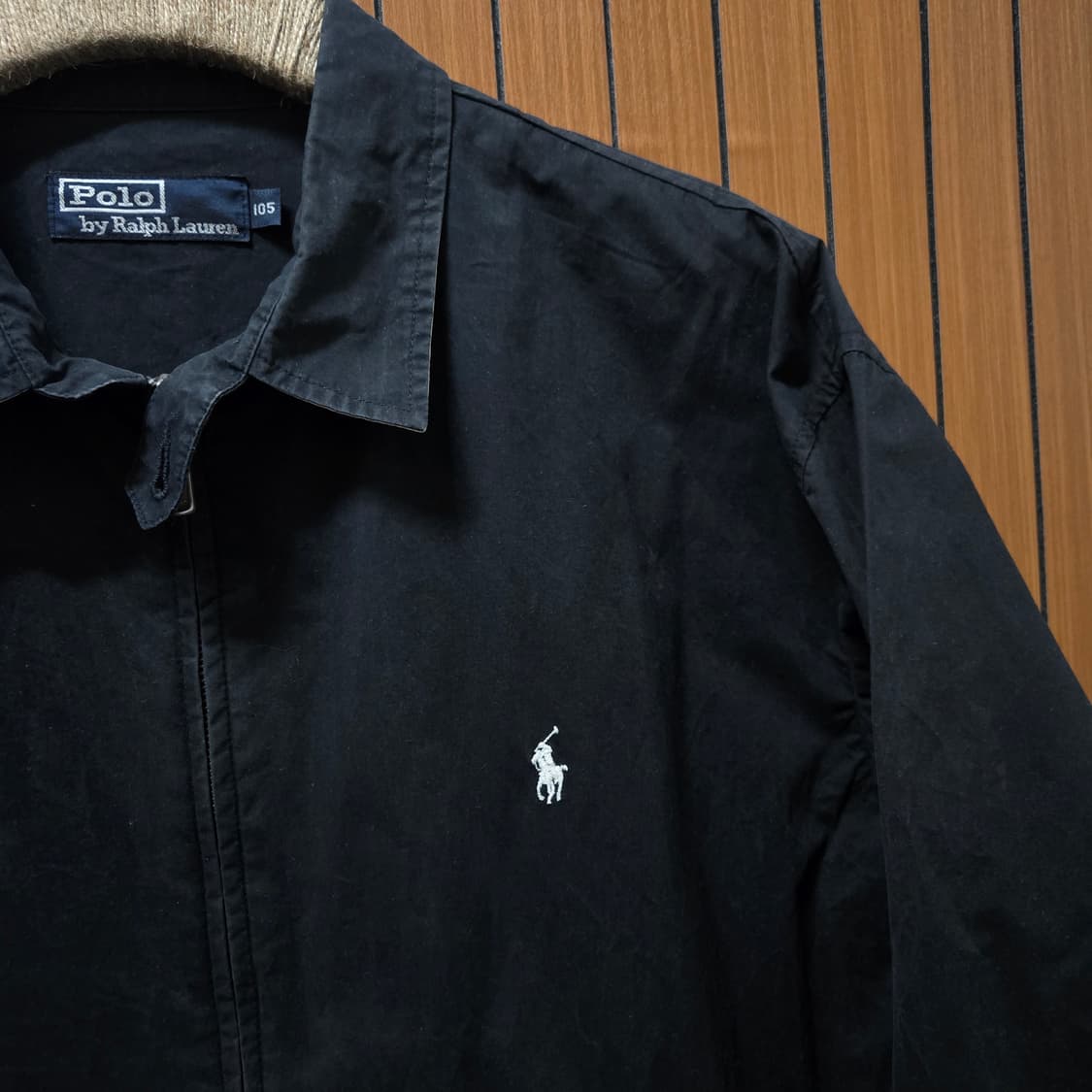 폴로 랄프로렌 블랙 코튼 블루종  상품이미지3