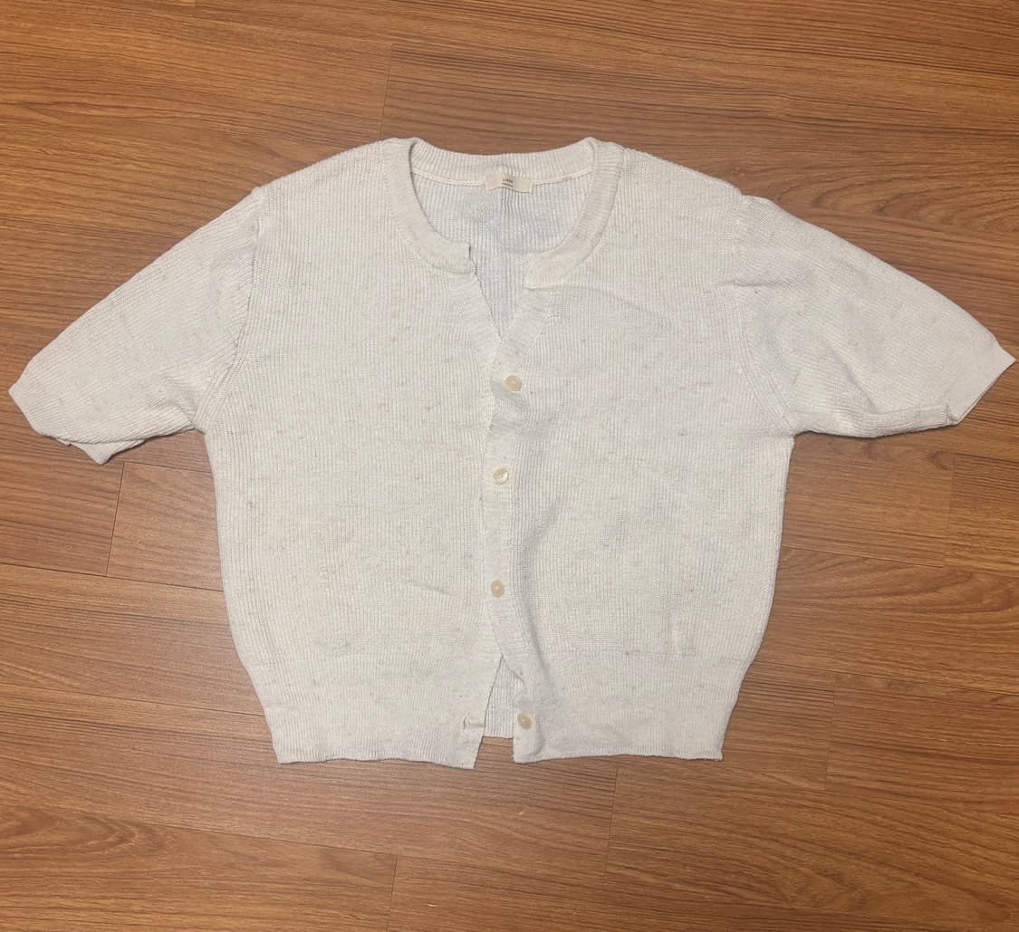 반팔니트가디건 상품이미지1