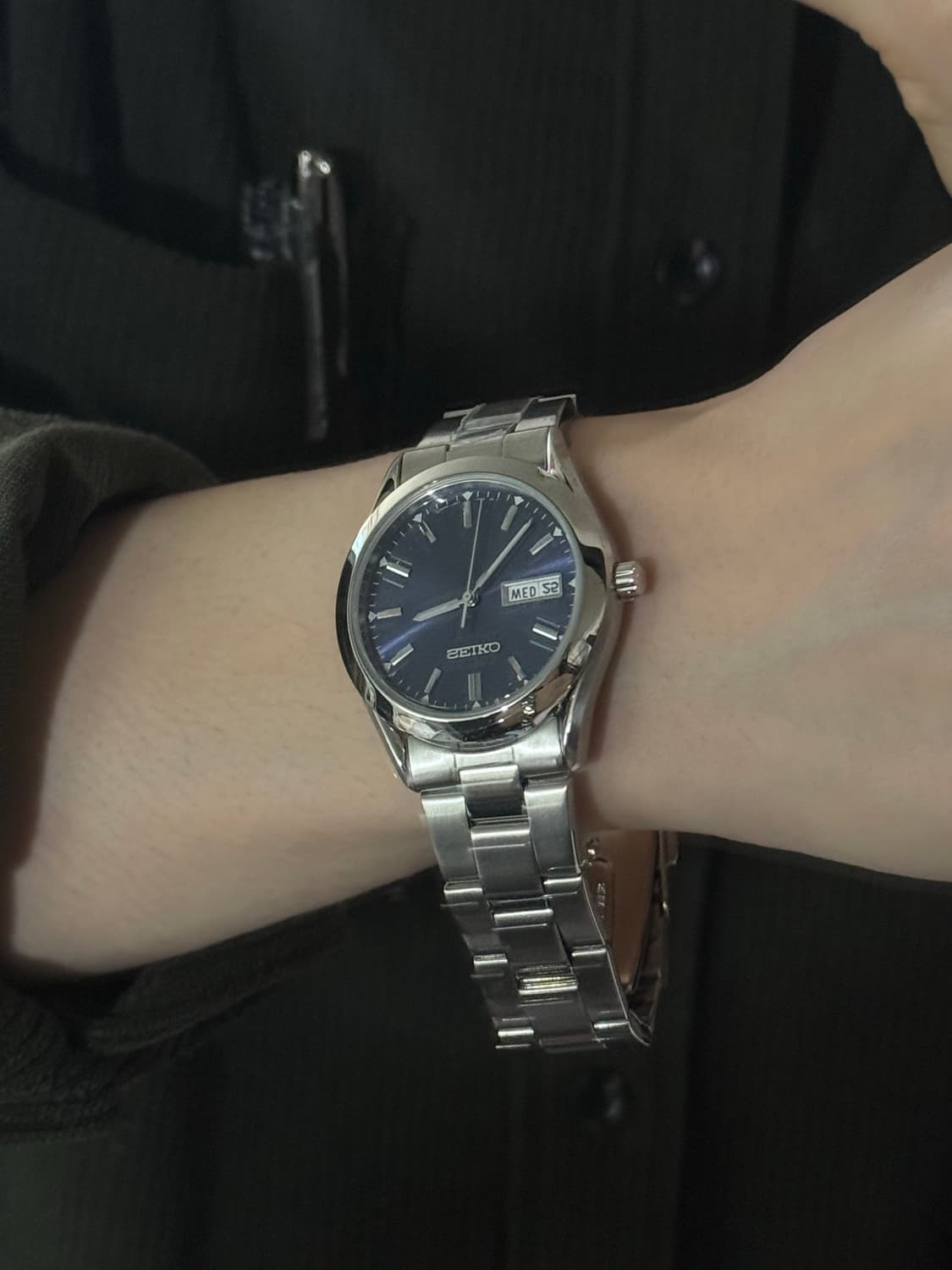 SEIKO 메탈 쿼츠 시계 상품이미지8