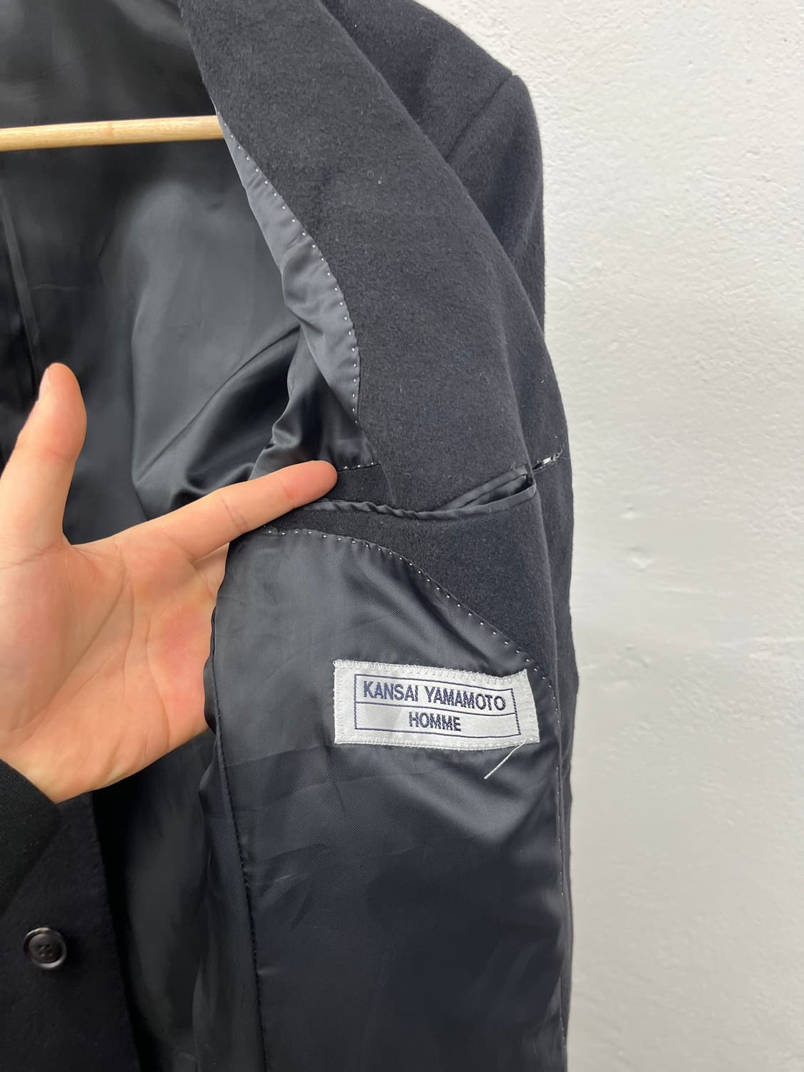 L) KANSIA YAMAMOTO HOMME WOOL COAT 상품이미지3
