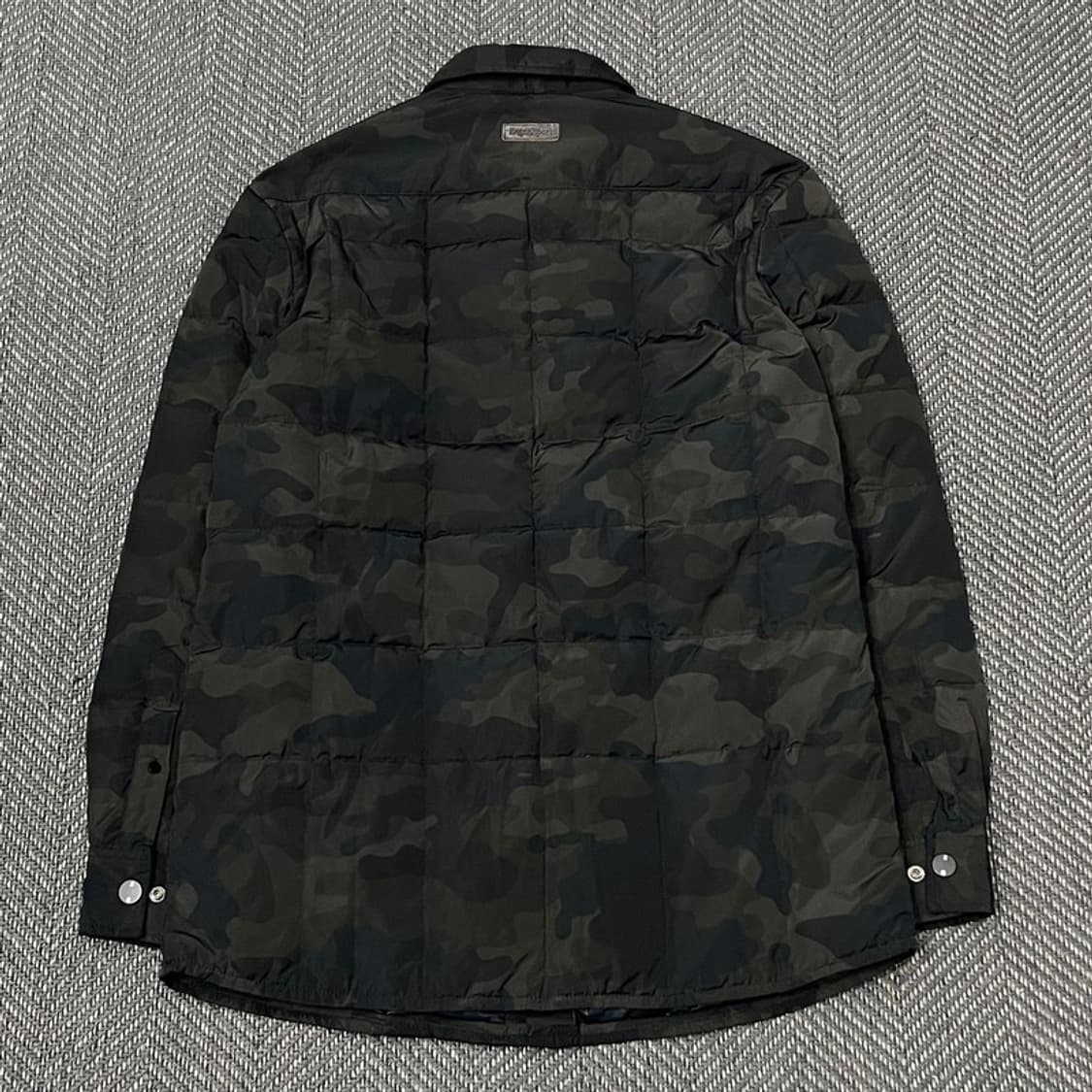 제냐 스포츠 밀리터리 패턴 다운재킷 v0157 상품이미지2