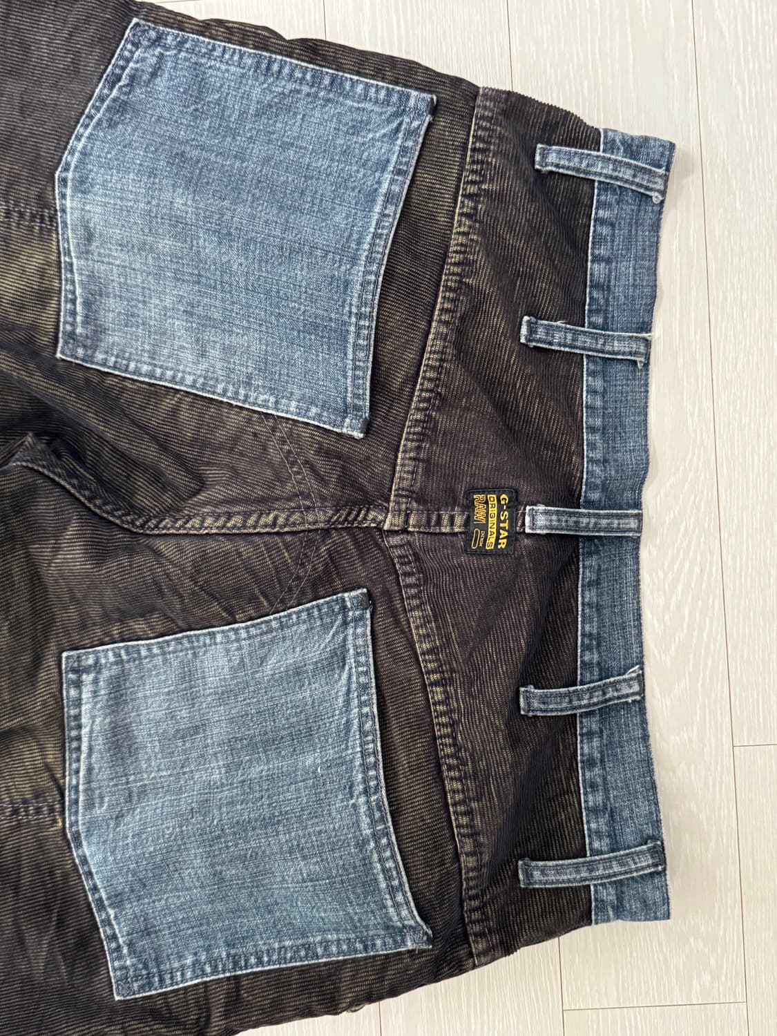 지스타 빈티지 골덴 데님팬츠 상품이미지3