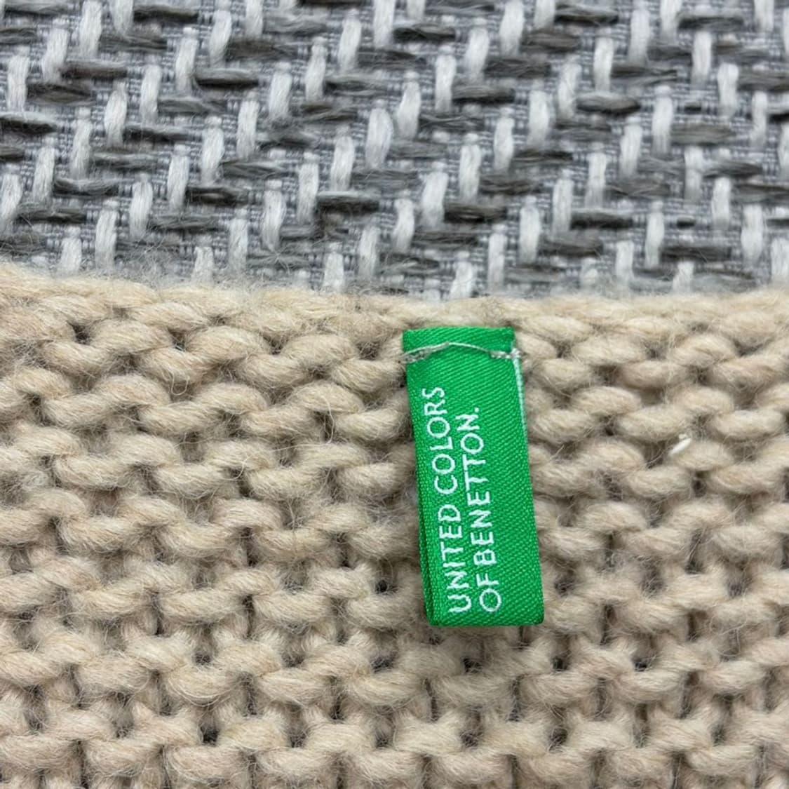 베네통 패턴 니트 가디건 v2047 상품이미지5