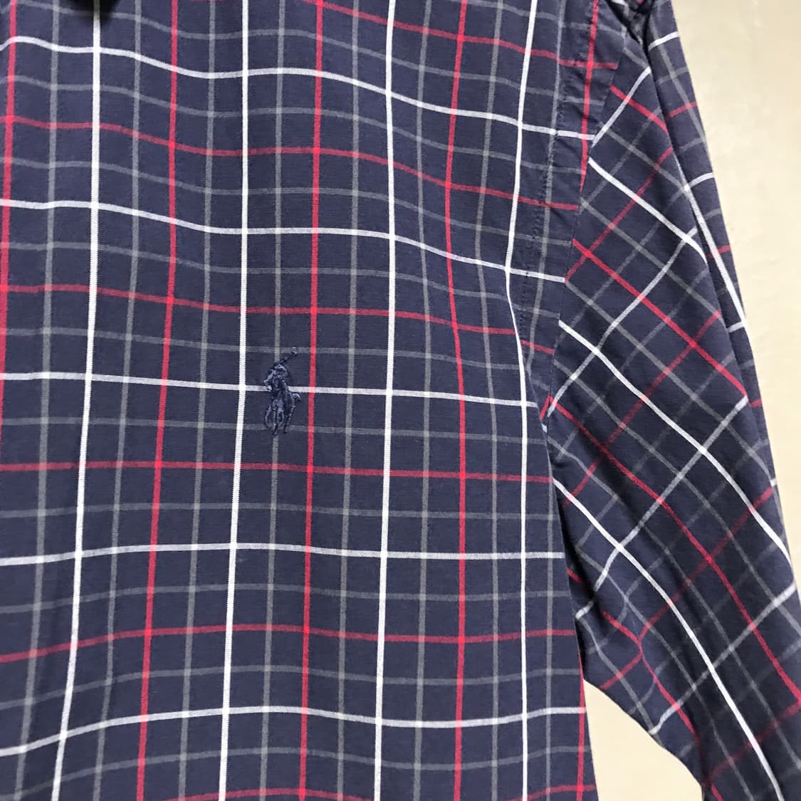 폴로 랄프로렌 체크 셔츠 S 상품이미지4
