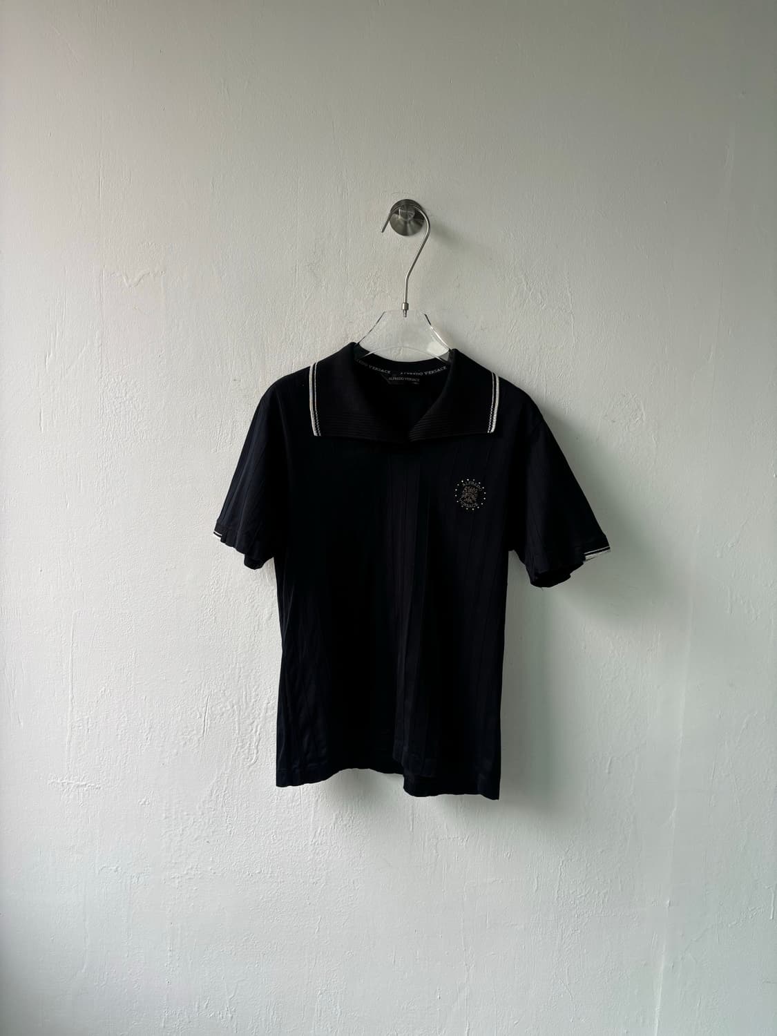 알프레도 베르사체 큐빅 엠블럼 pk 티셔츠  상품이미지1