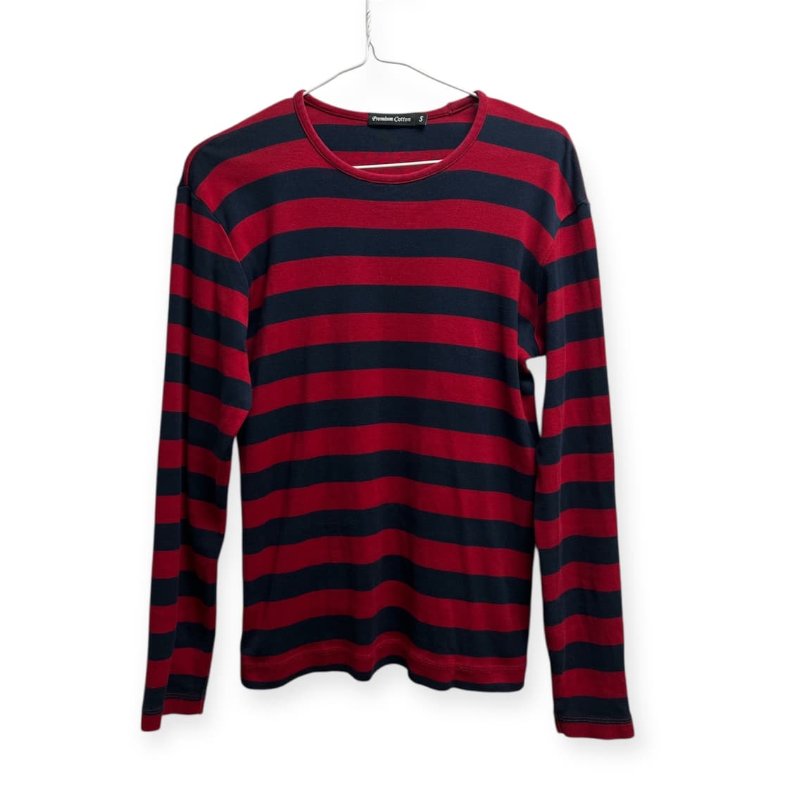 일본빈티지 스트라이프 슬리브티 상품이미지1