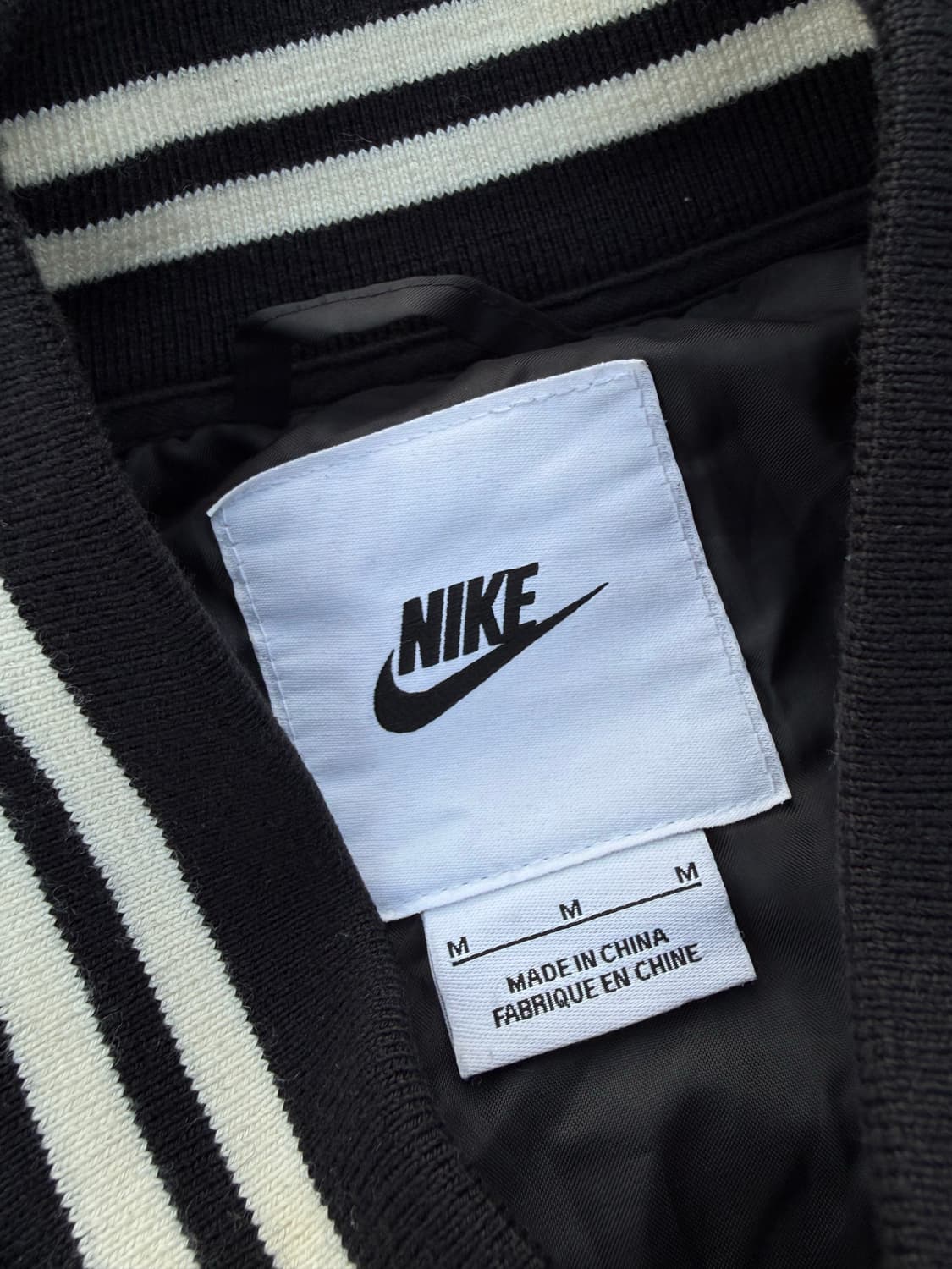 Nike 나이키 카우레더 슬리브 바시티 자켓 상품이미지3