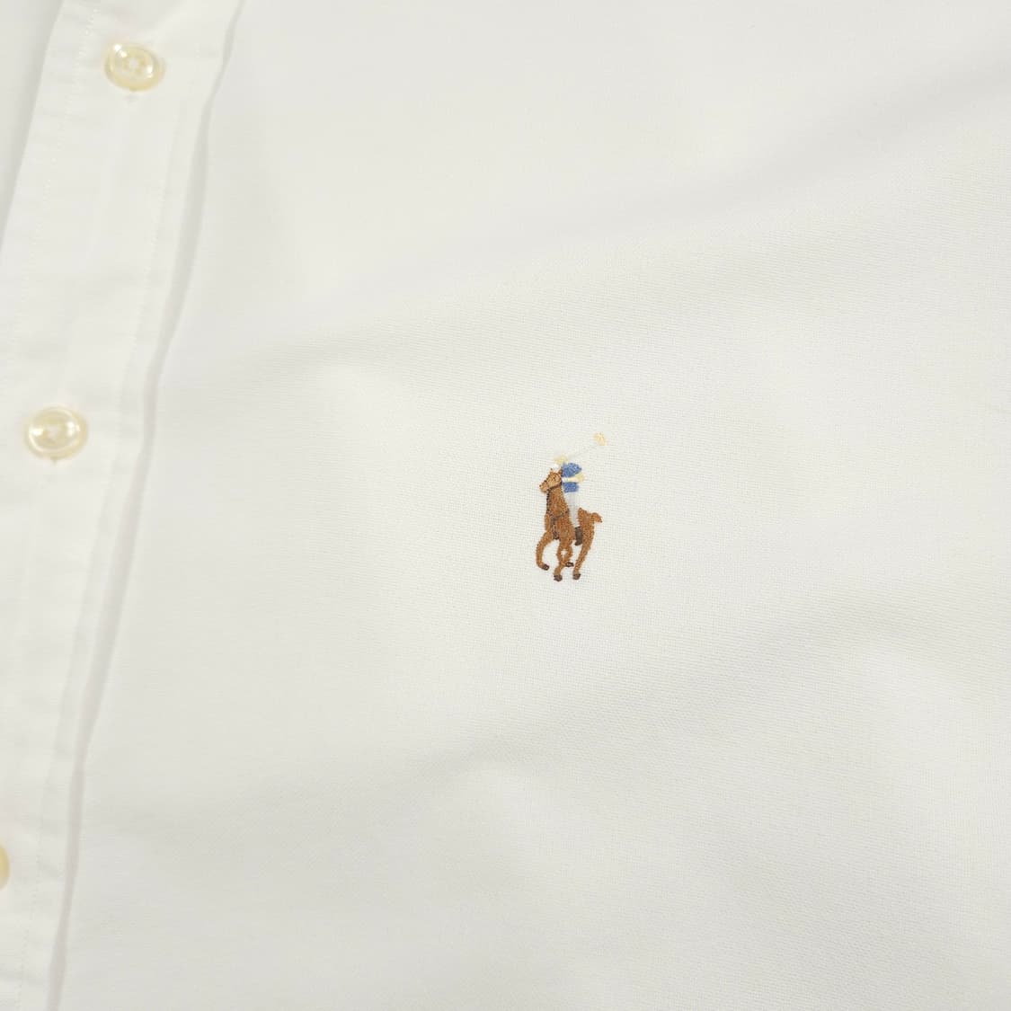 2XL(110) 폴로랄프로렌 옥스포드 화이트셔츠 멀티포니 상품이미지3