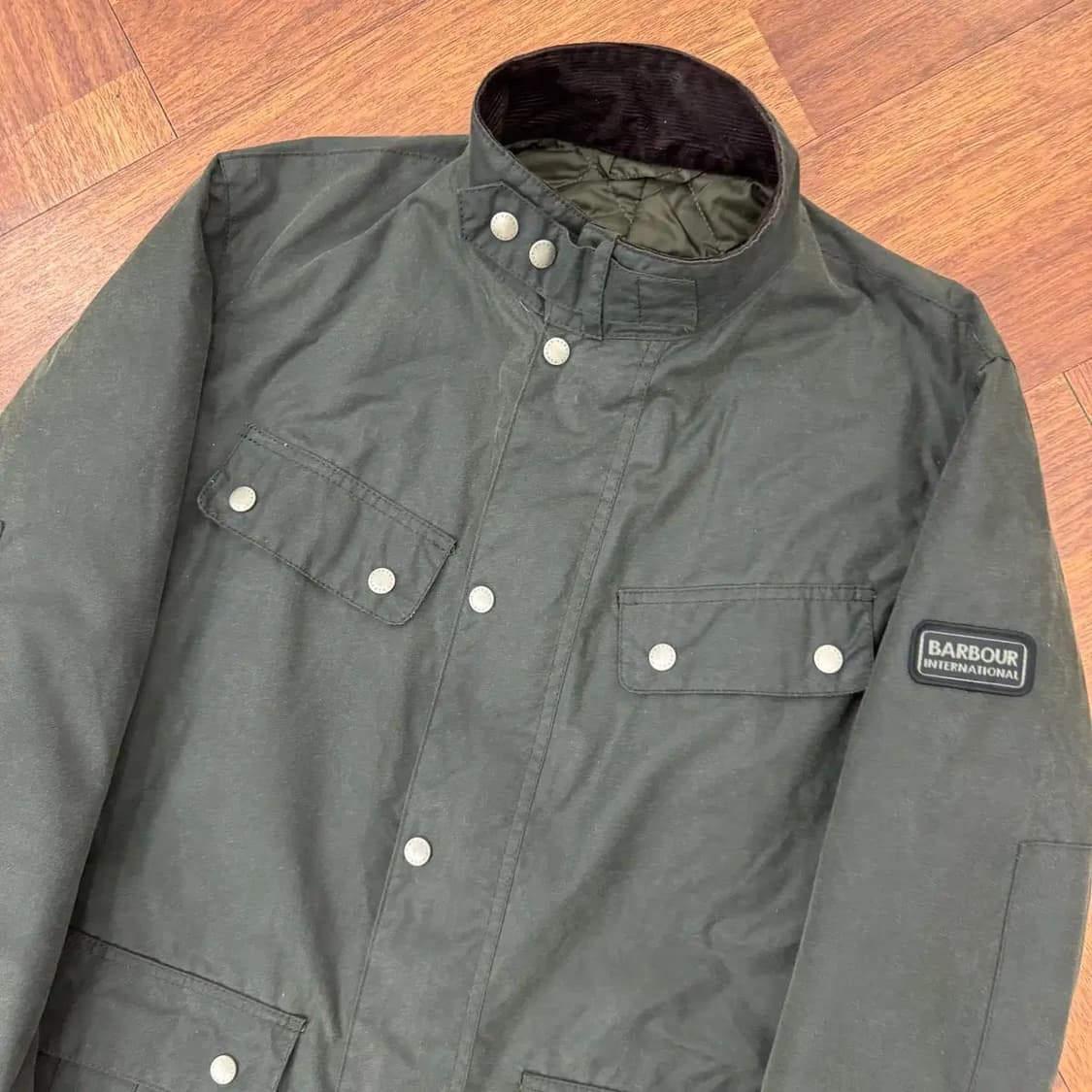 M 바버 인터내셔널 듀크 왁스 자켓  상품이미지3