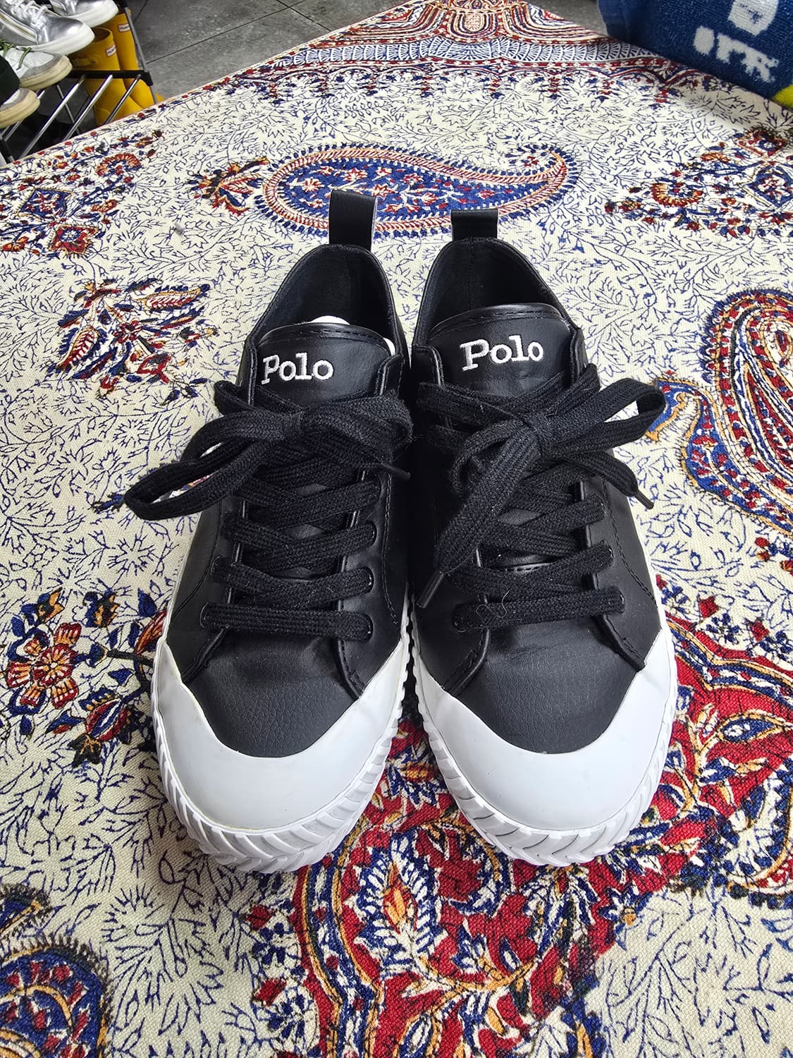 폴로랄프로렌 블랙 스니커즈 (1612) 상품이미지3