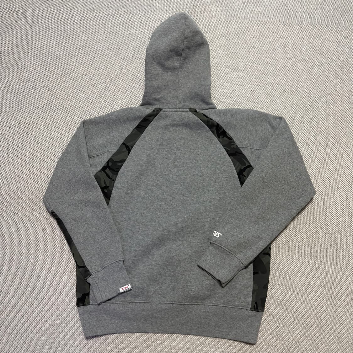에이프 Aape 그레이 카모플라쥬 후드티 상품이미지10