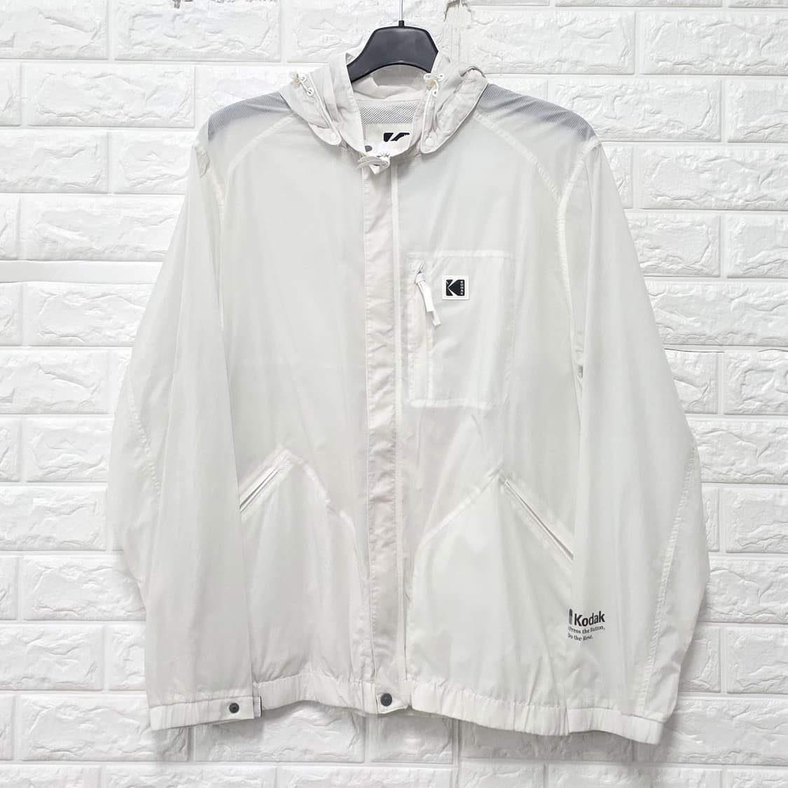 20s 코닥 바람막이 화이트 L  fea 상품이미지1