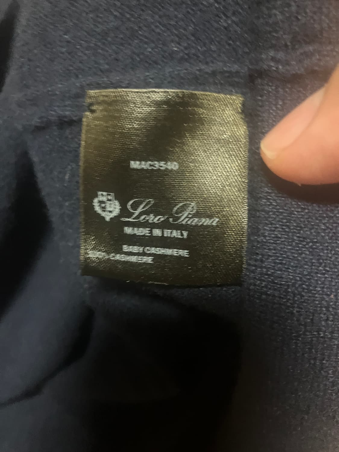 로로피아나 베이비 캐시미어 폴로 셔츠 58 상품이미지5