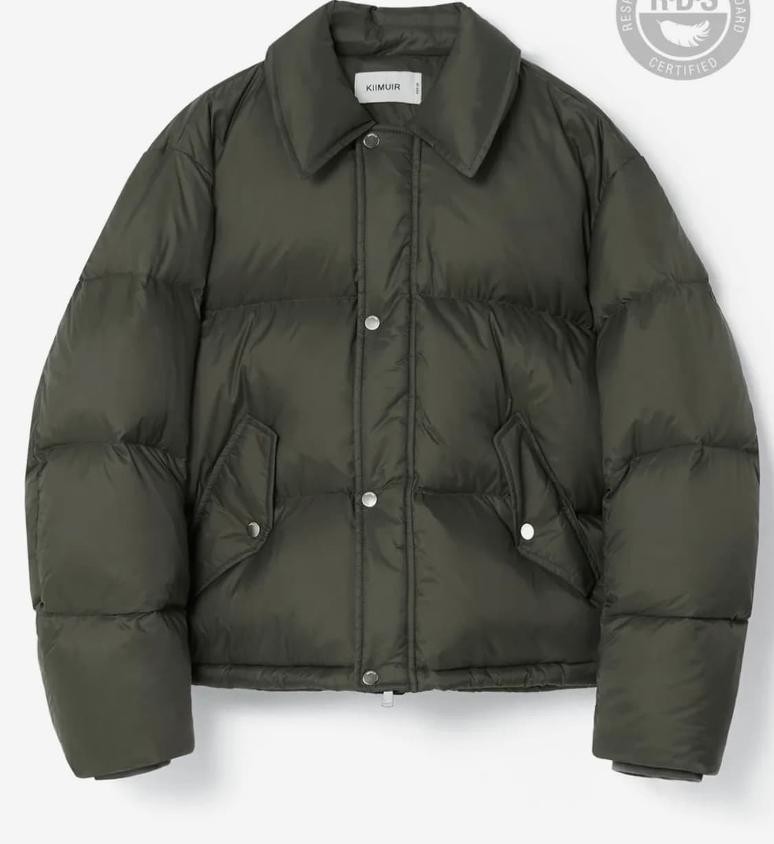 키뮤어 카라 숏 다운 점퍼 상품이미지1