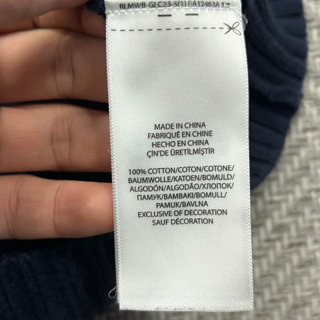 폴로 랄프로렌 케이블 니트 베스트 v2355 상품이미지7