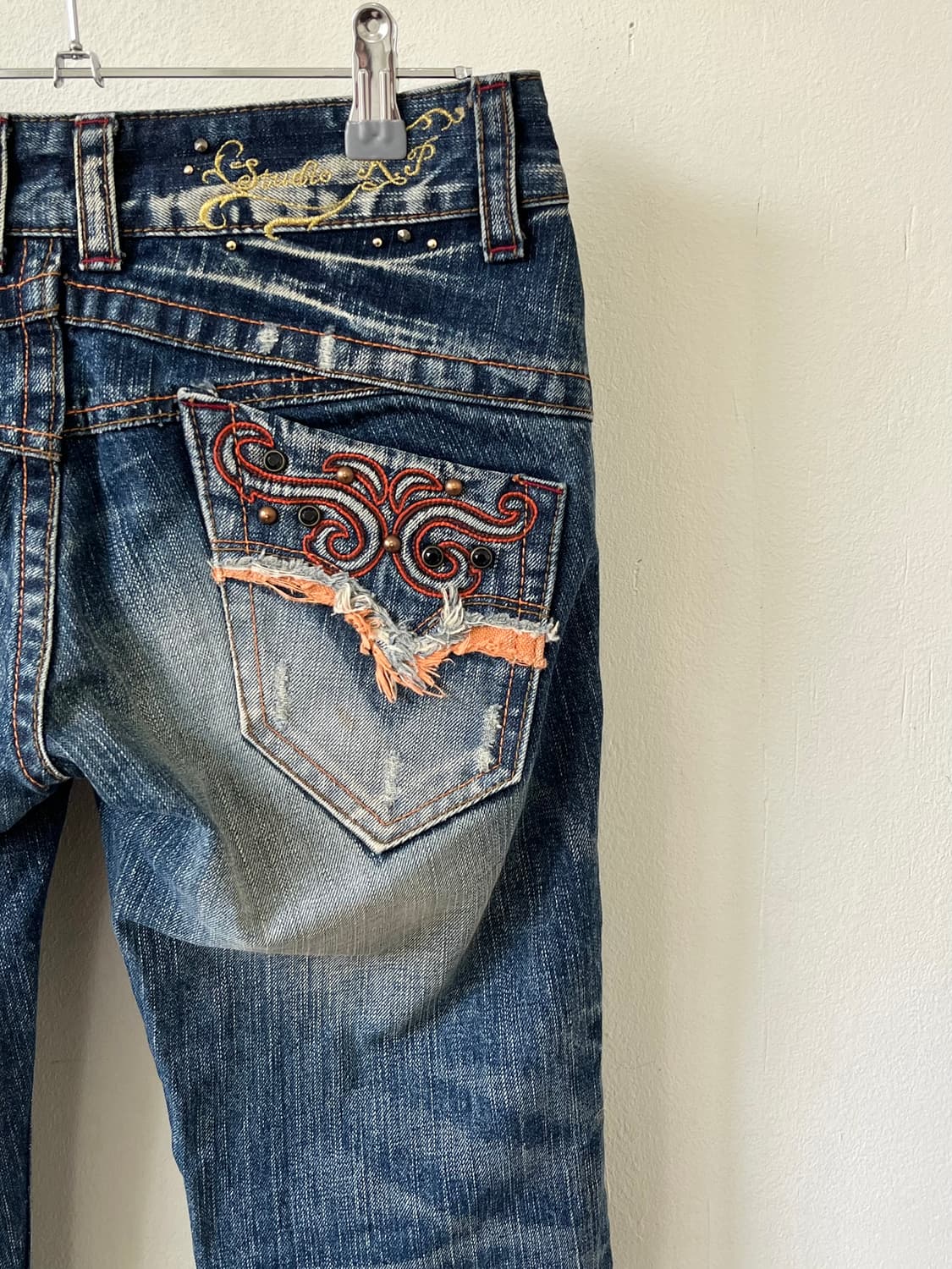 STUDIO R.P 로우라이즈 데님 팬츠 상품이미지4