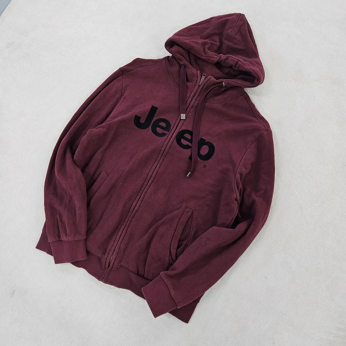 [XXL(110)] Jeep 지프 빅로고 후드 집업 0114YH1 상품이미지1