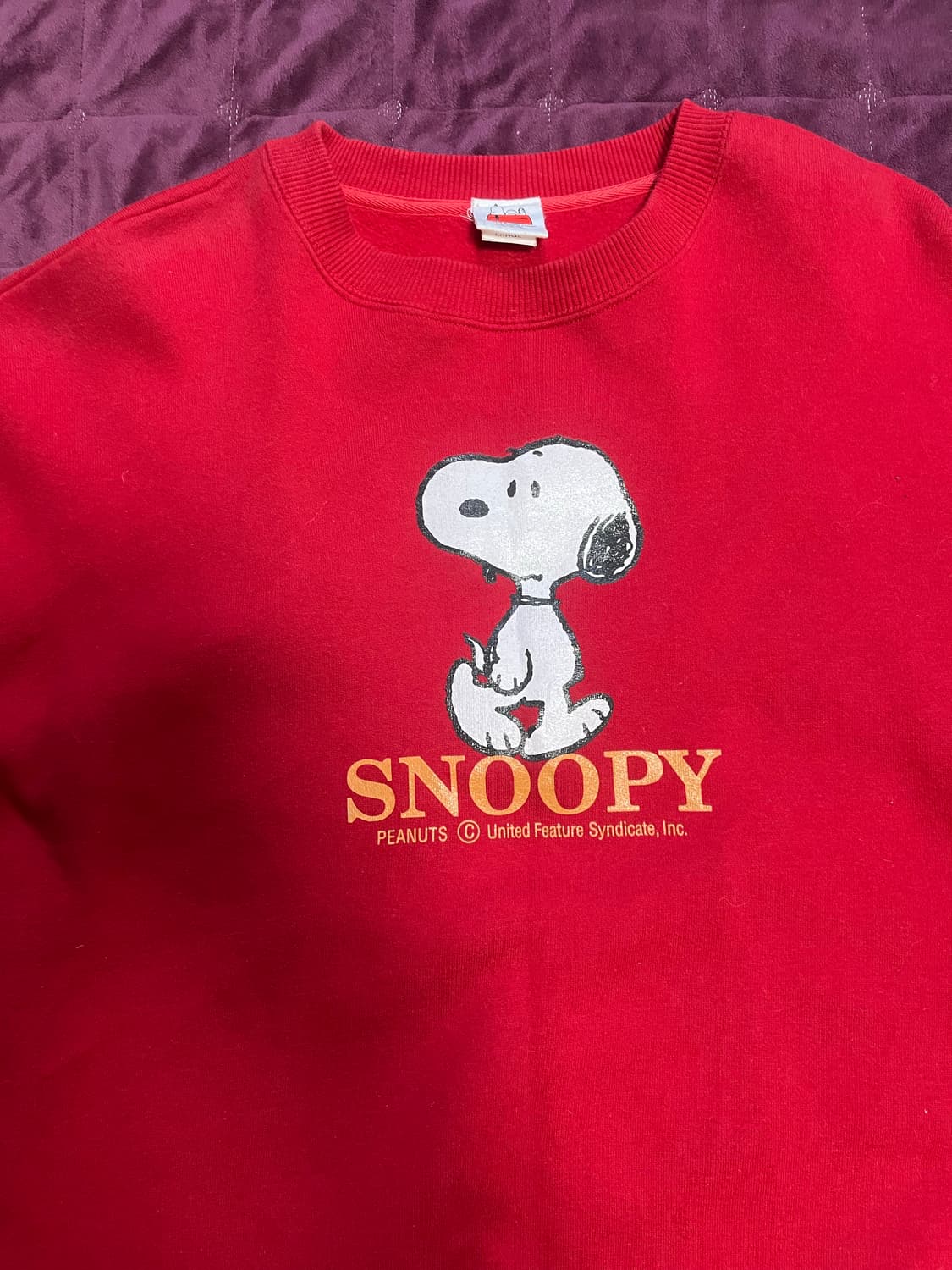 스누피 SNOOPY 맨투맨 상품이미지2