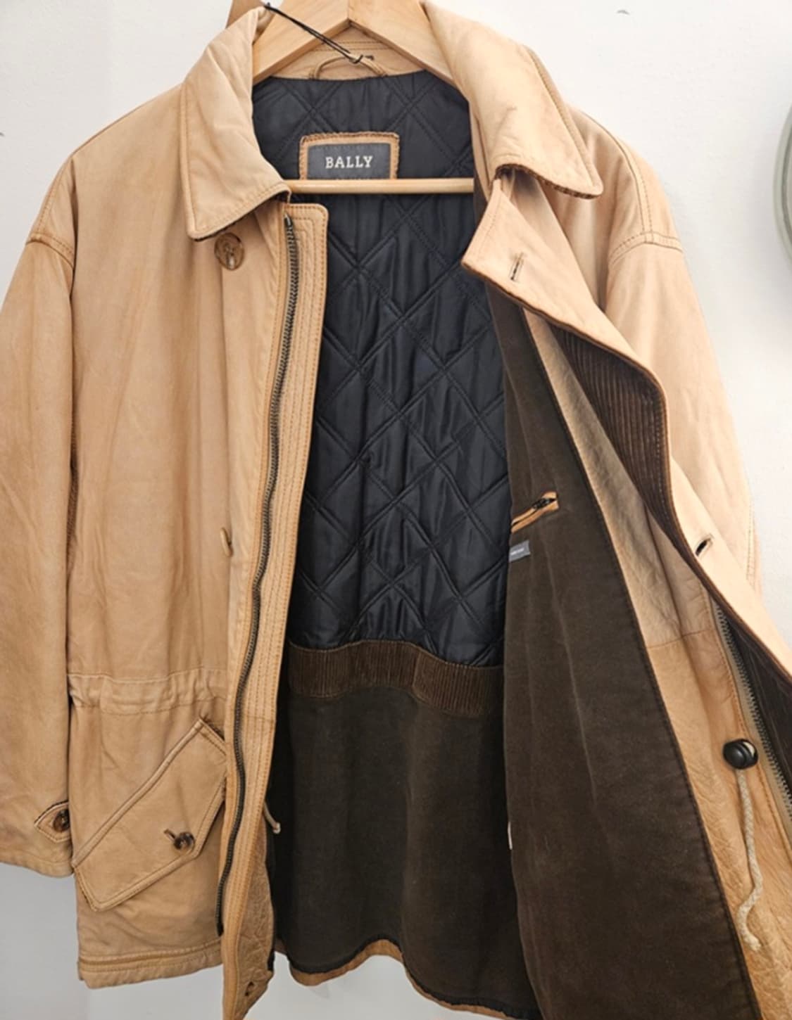 BALLY / 빈티지 발리 리얼 가죽 자켓 (48 / XL) 상품이미지5