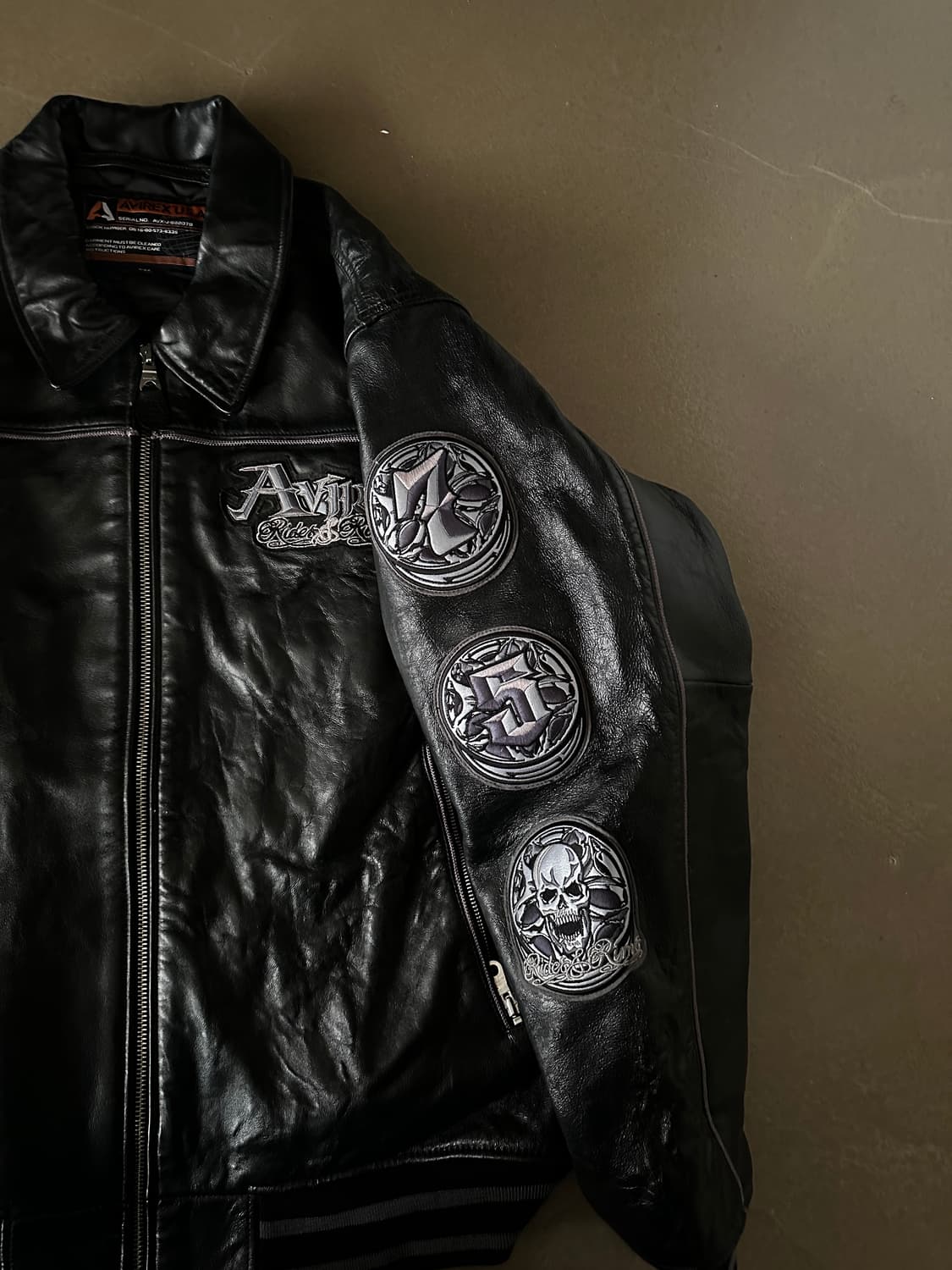 아비렉스 avirex riders king 레더 자켓 상품이미지2