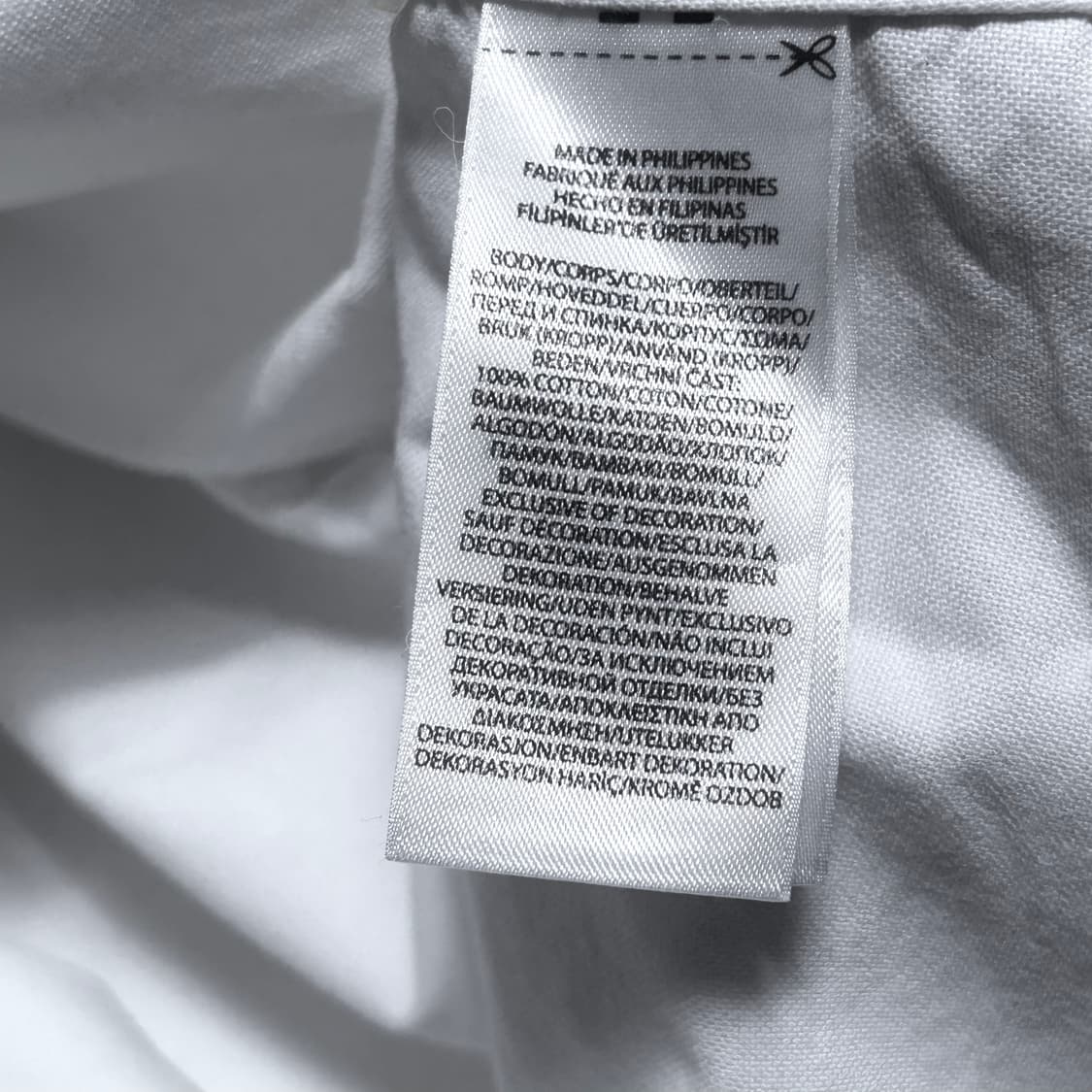 M 폴로랄프로렌 슬림핏 화이트 코튼 셔츠 상품이미지5