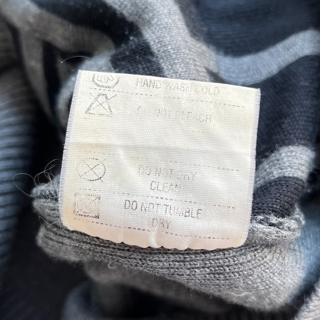 베르사체 진스 꾸띄르 90s 메두사로고 그레이코튼니트 상품이미지8