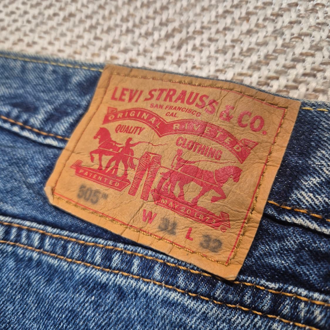 리바이스 505 31/32 ( p35 ) 상품이미지5