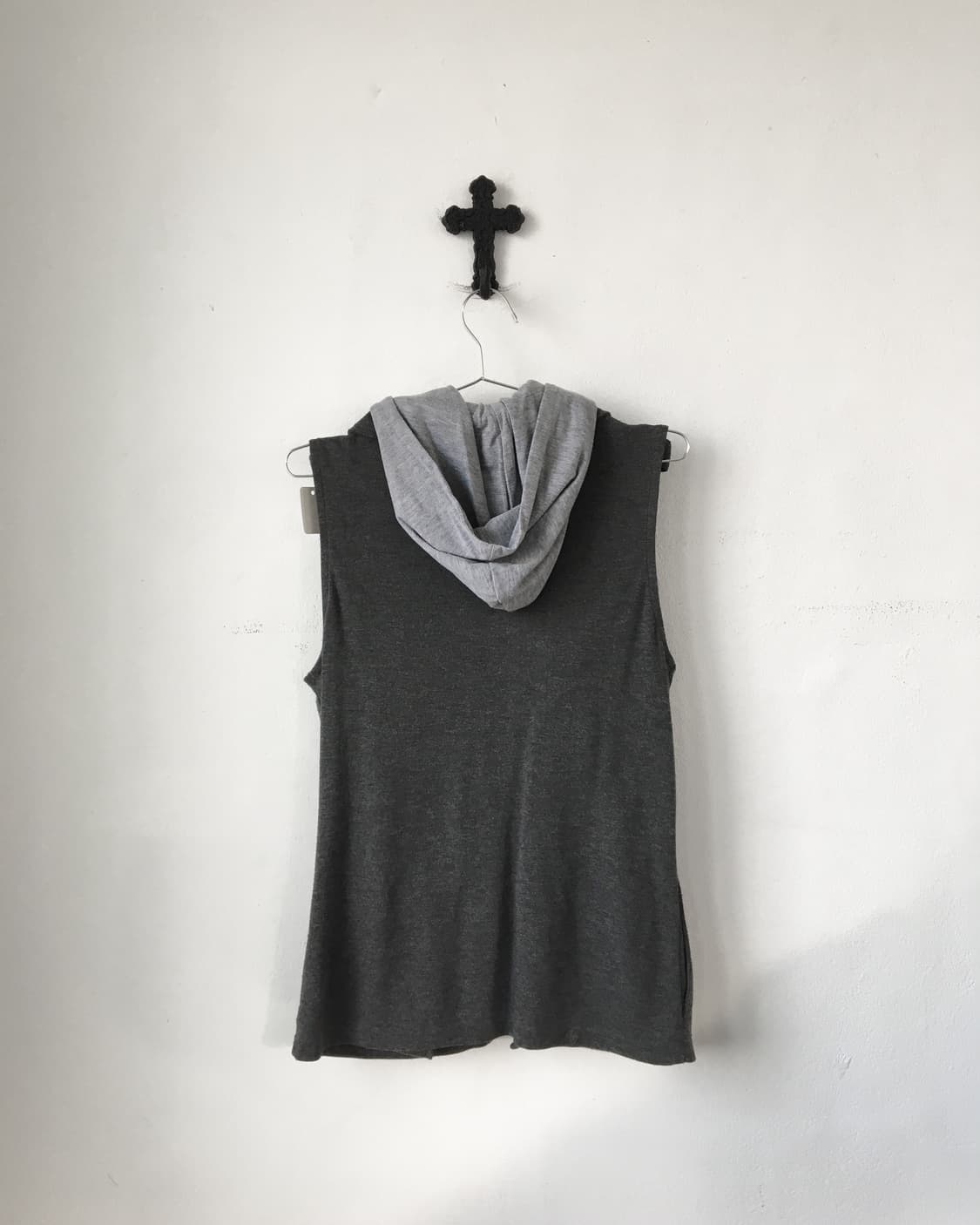 Hood layered vest 상품이미지3