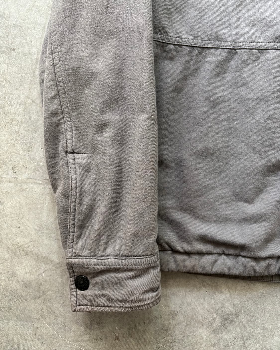 Stone Island 스톤아일랜드 차콜 컬러 와펜 셔츠 자켓 상품이미지5